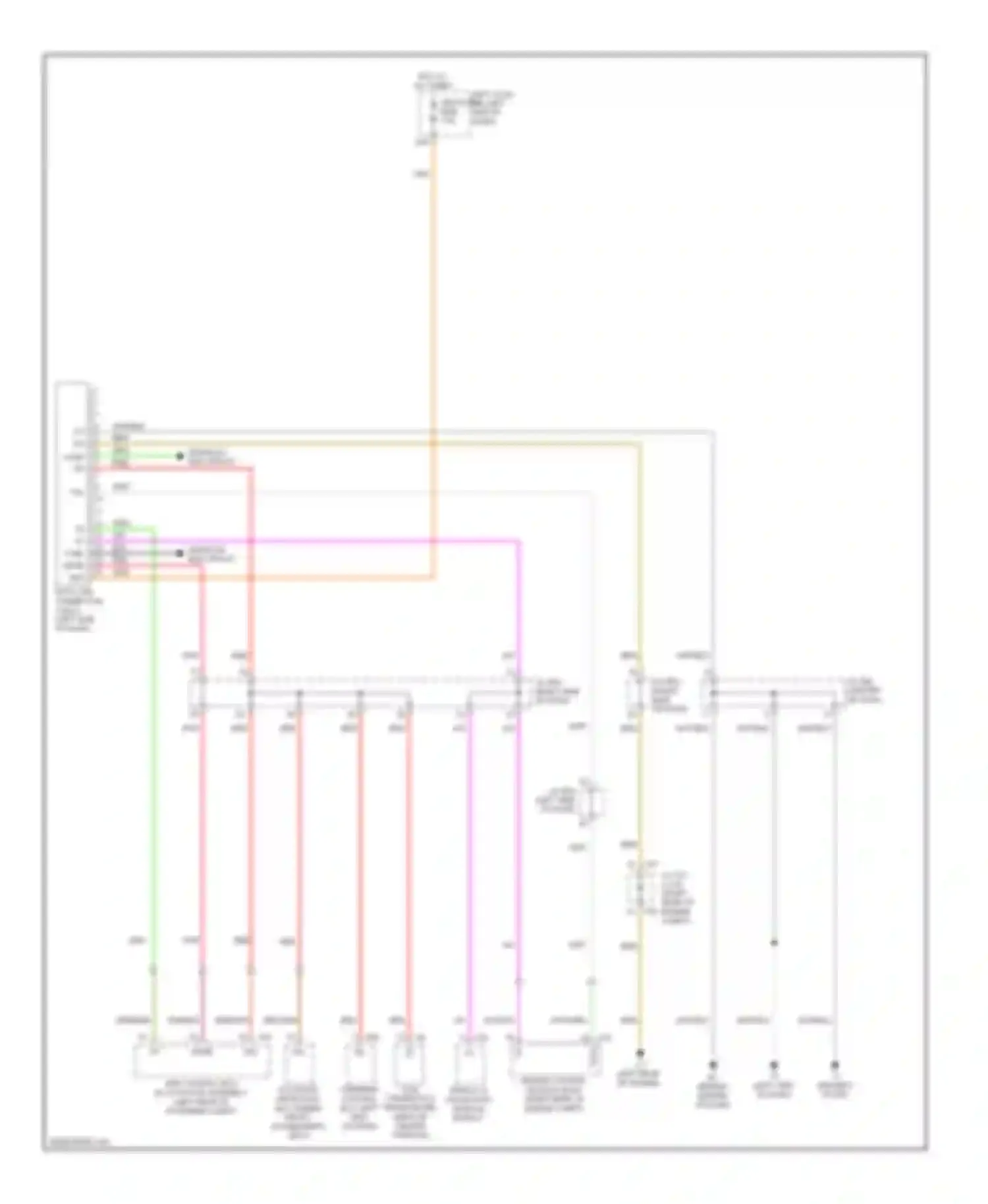 Wiring diagram red/wht for Lexus LX J200 (2007-2012) (10 of 23)