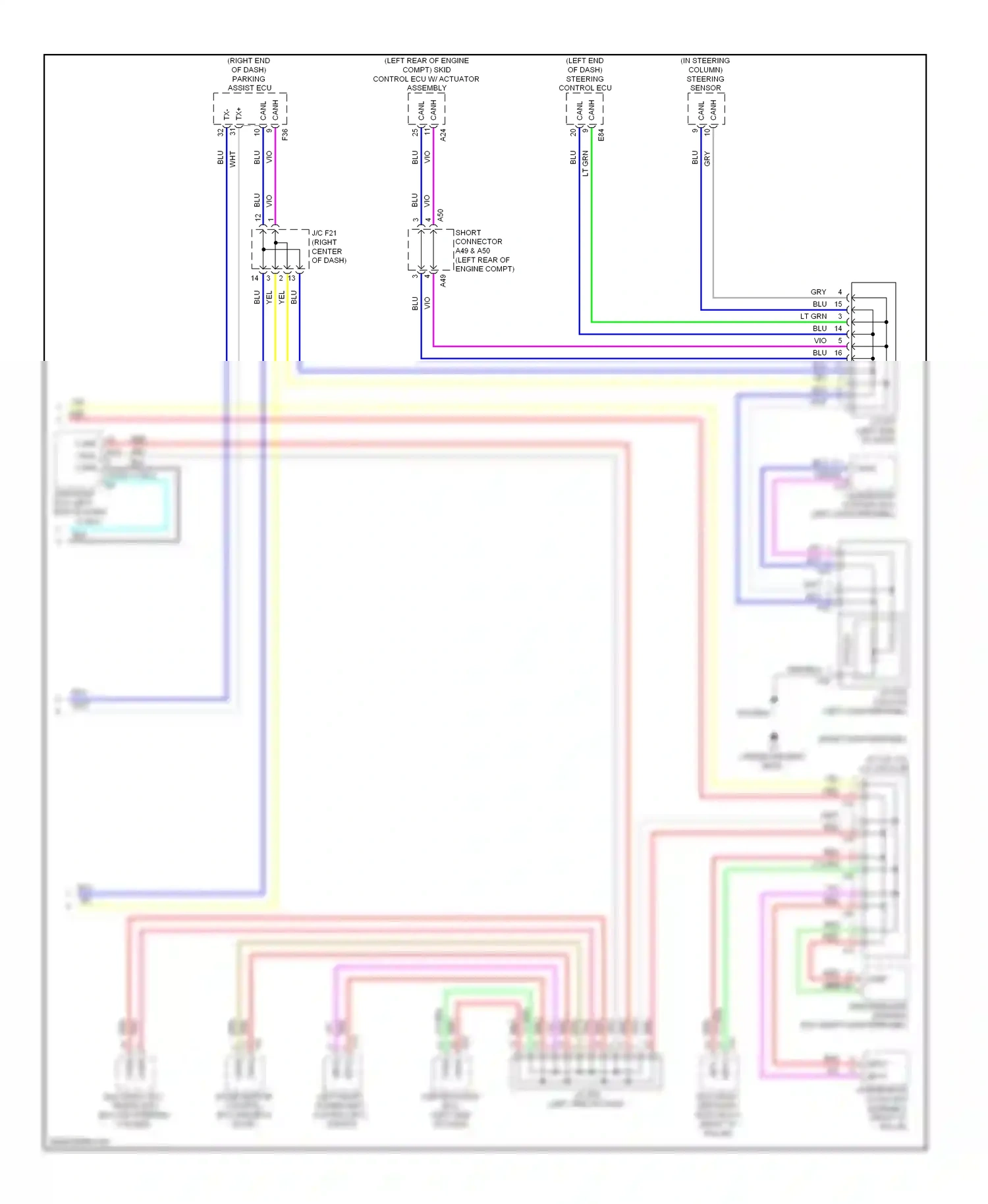 Lexus LX J200 (2007-2012) st-plug wiring diagram  (1 of 1)