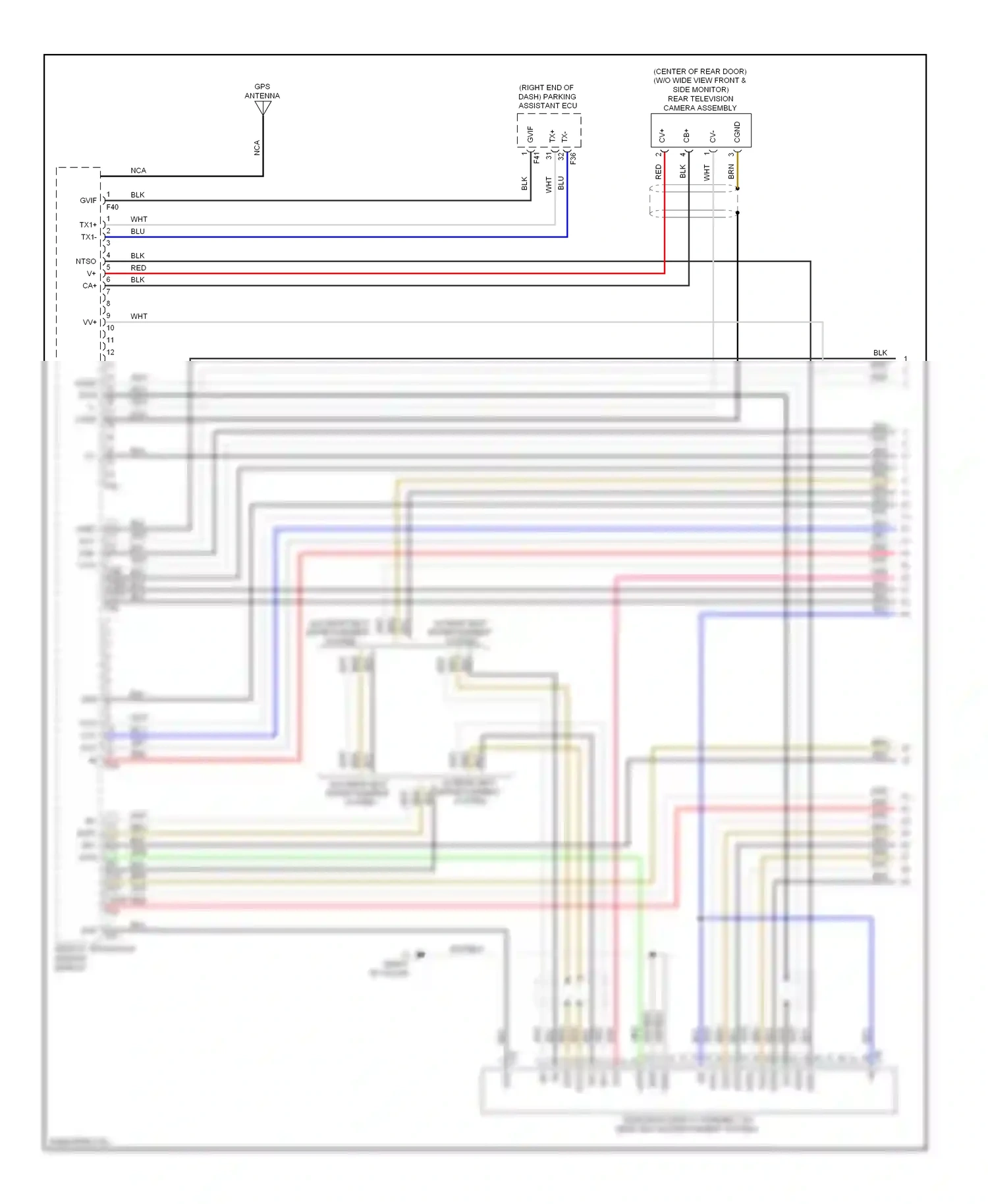 Lexus LX J200 (2007-2012) vmtr wiring diagram  (1 of 4)