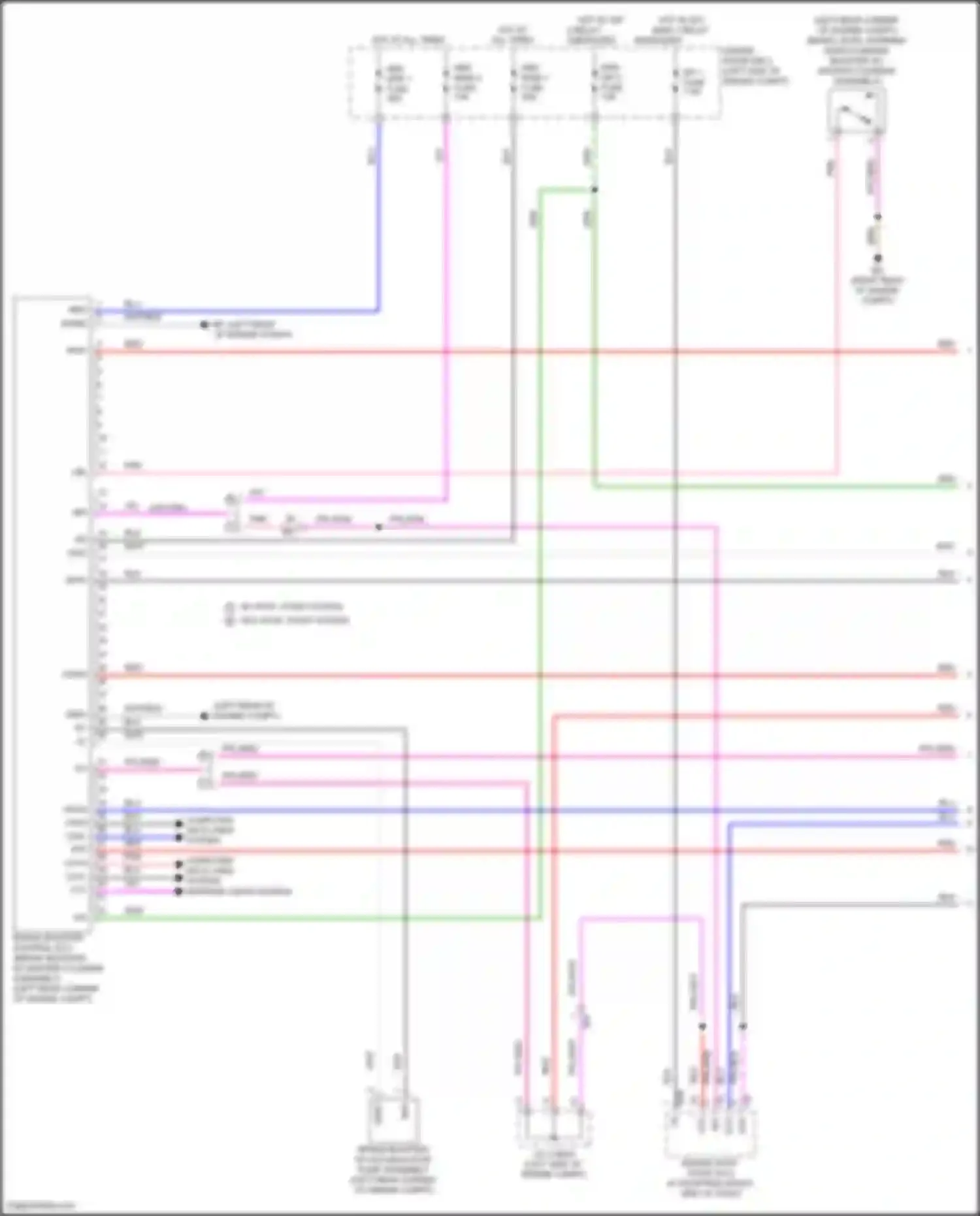 LX Lexus J300 (2021-2024): Anti-lock brakes circuit (1 of 4)