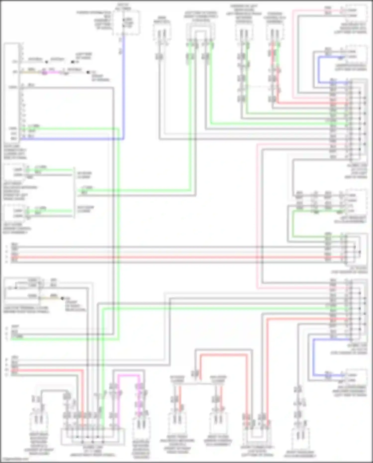 LX Lexus J300 (2021-2024): Computer data lines circuit (5 of 5)