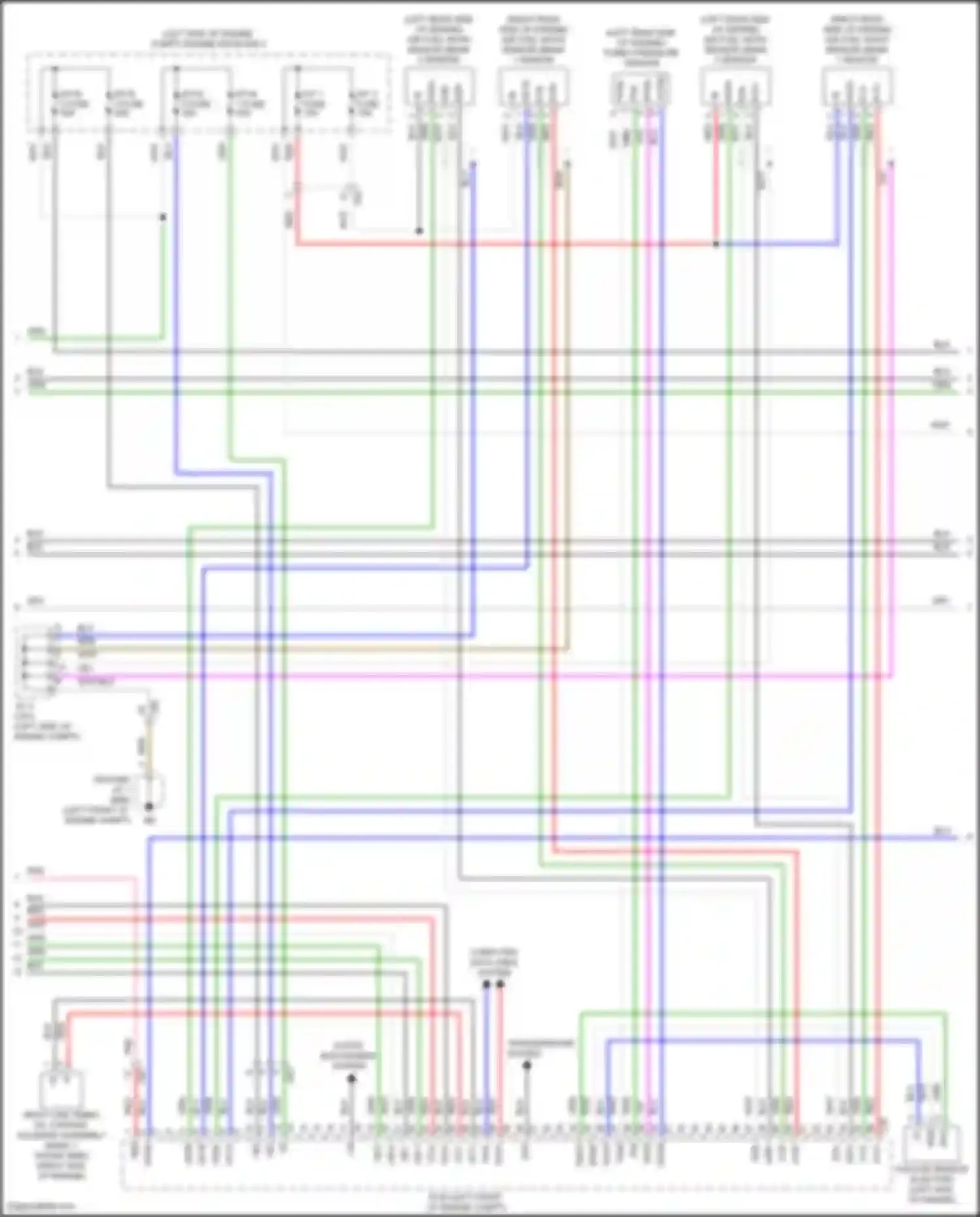 LX Lexus J300 (2021-2024): Wiring diagram engine performance 3.4l turbo (3 of 7)