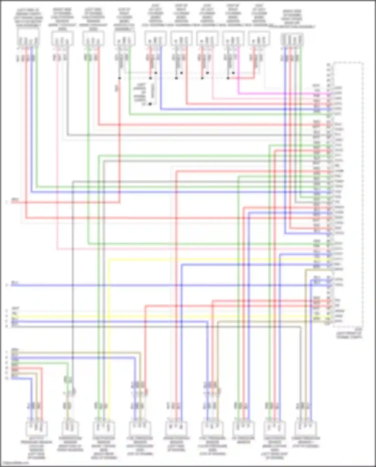 LX Lexus J300 (2021-2024): Wiring diagram engine performance 3.4l turbo (7 of 7)