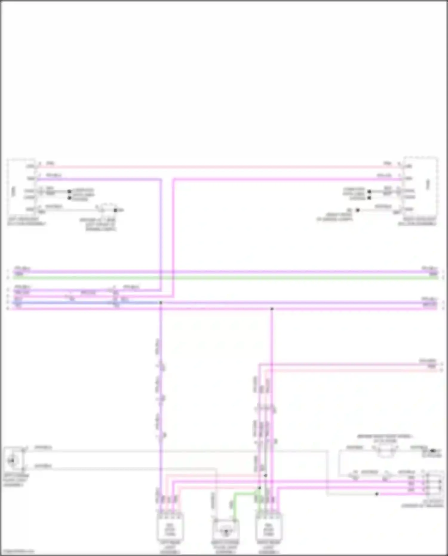 LX Lexus J300 (2021-2024): Exterior lamps circuit (3 of 4)
