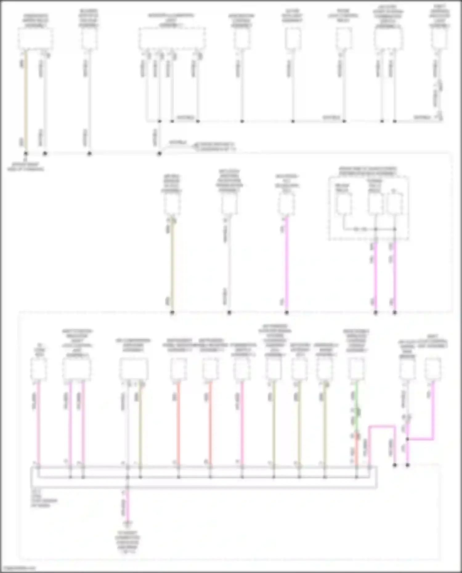 LX Lexus J300 (2021-2024): Ground distribution circuit (2 of 11)
