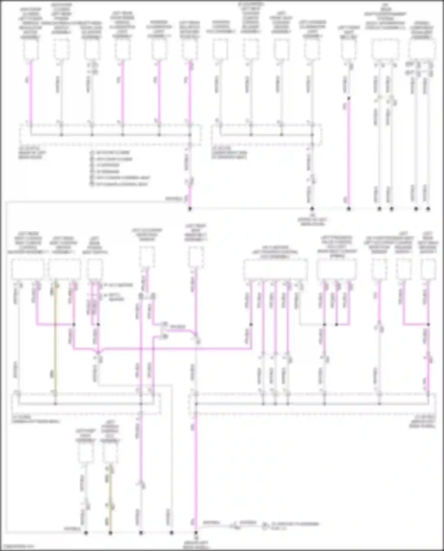 LX Lexus J300 (2021-2024): Ground distribution circuit (7 of 11)