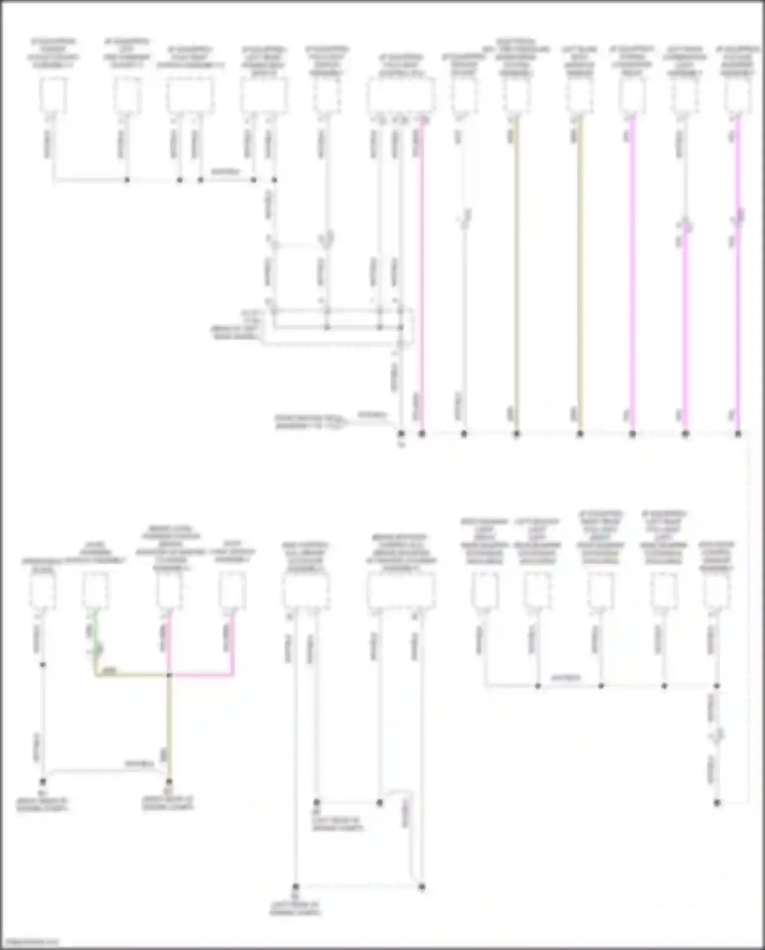 LX Lexus J300 (2021-2024): Ground distribution circuit (8 of 11)