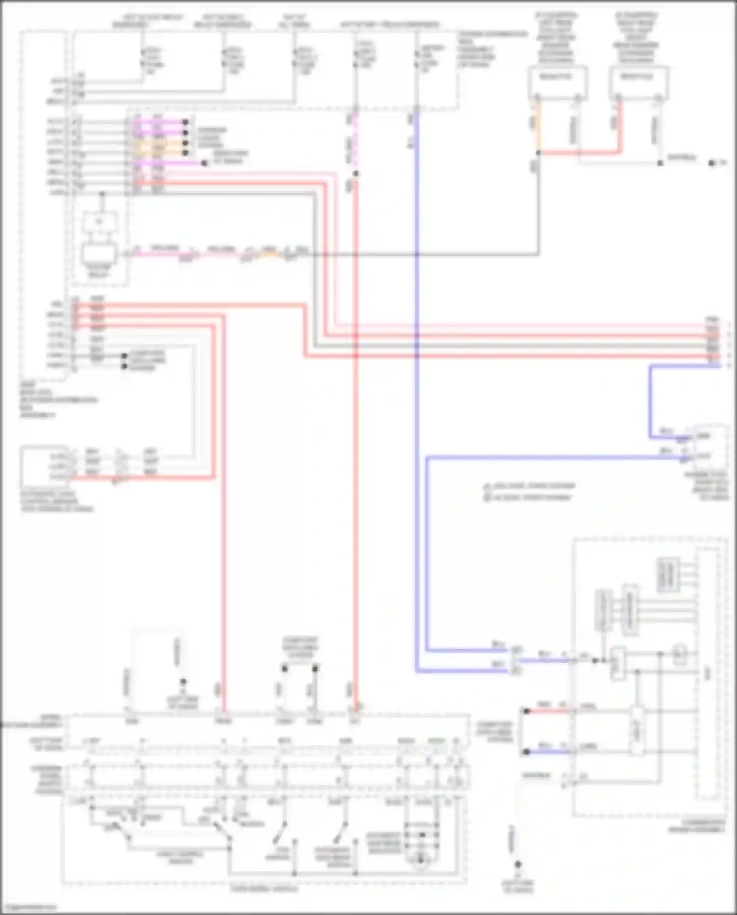LX Lexus J300 (2021-2024): Headlights circuit (1 of 2)