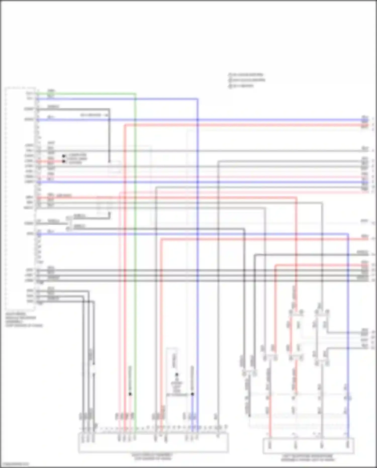 LX Lexus J300 (2021-2024): Navigation circuit, 25 speaker (1 of 8)