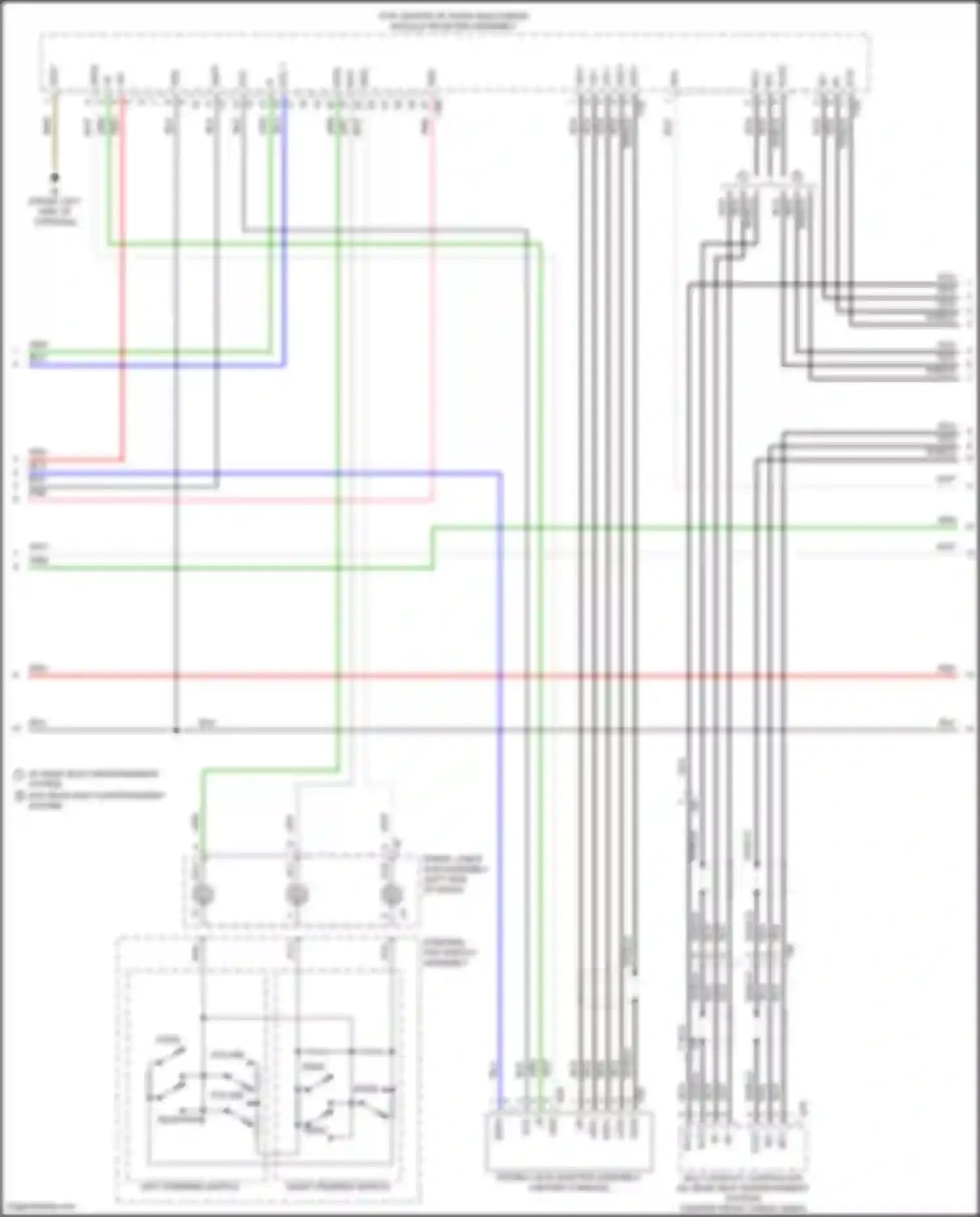 LX Lexus J300 (2021-2024): Navigation circuit, 25 speaker (6 of 8)