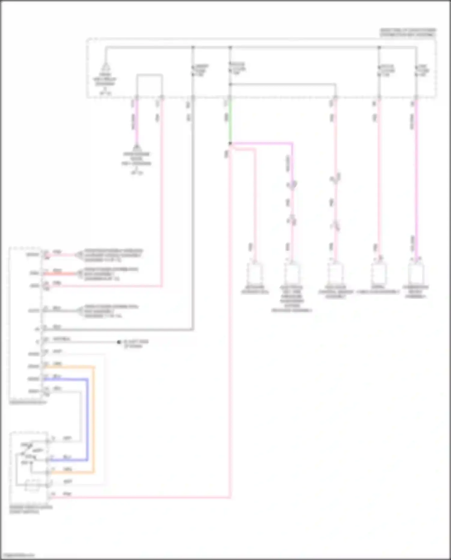 LX Lexus J300 (2021-2024): Power distribution circuit (10 of 13)
