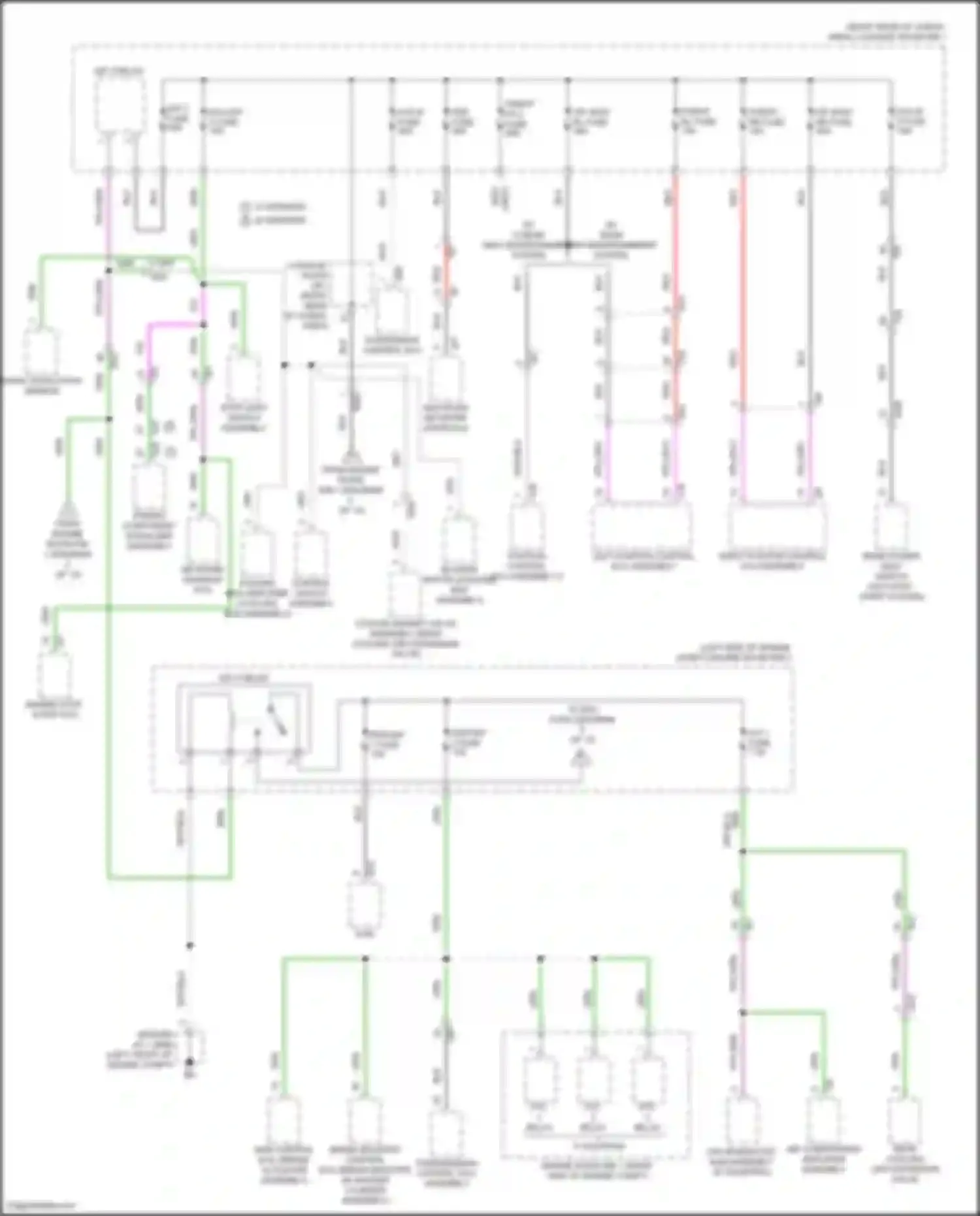 LX Lexus J300 (2021-2024): Power distribution circuit (5 of 13)