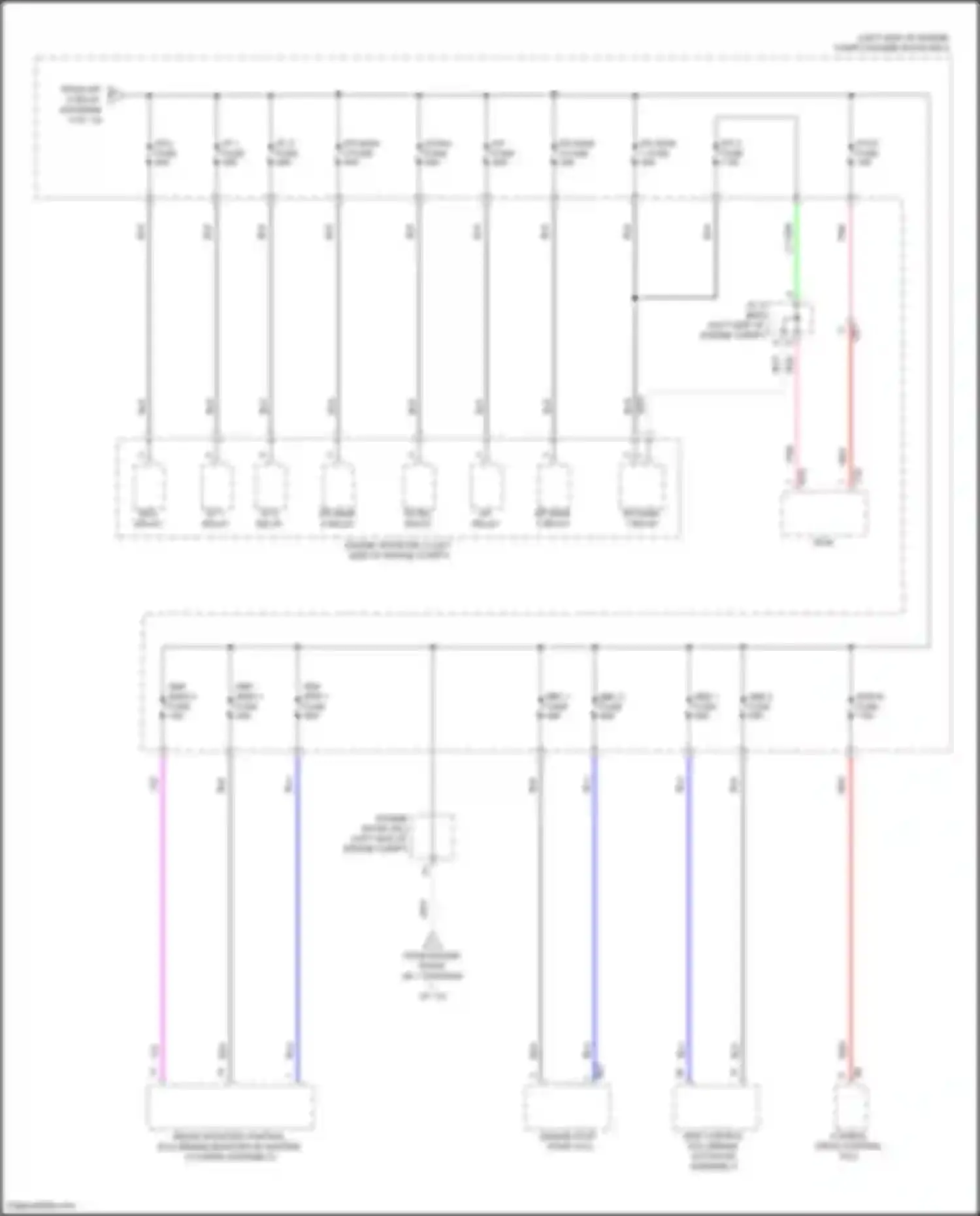 LX Lexus J300 (2021-2024): Power distribution circuit (6 of 13)