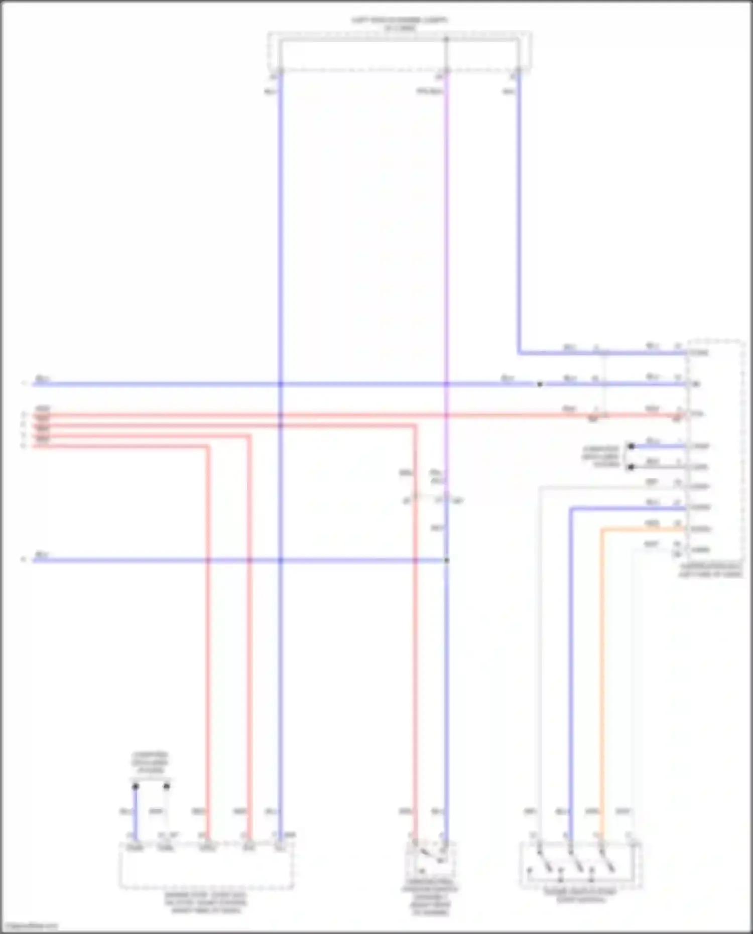 LX Lexus J300 (2021-2024): Starting circuit (2 of 2)