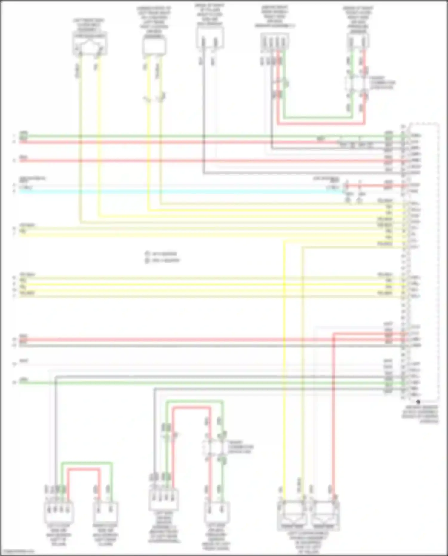 LX Lexus J300 (2021-2024): Supplemental restraints circuit (5 of 5)