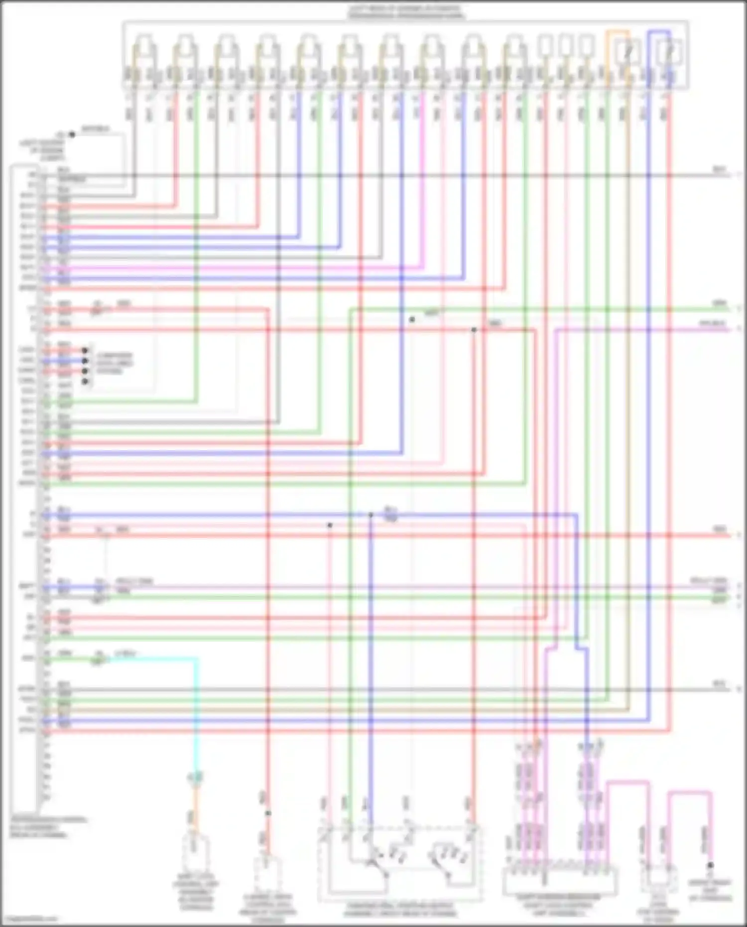 LX Lexus J300 (2021-2024): A/t circuit (1 of 2)
