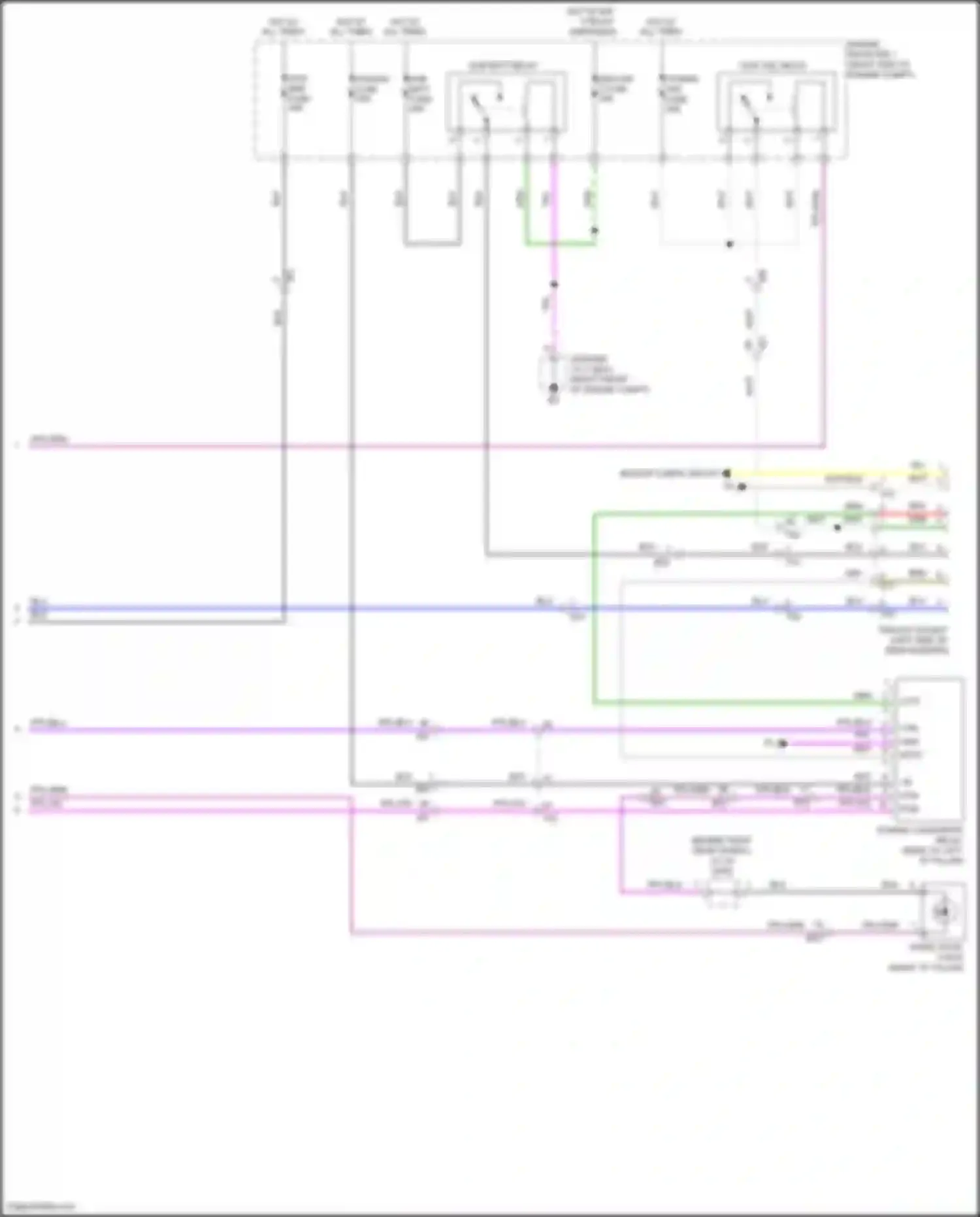 Wiring diagram brn for Lexus LX J300 (2021-2024) (60 of 77)