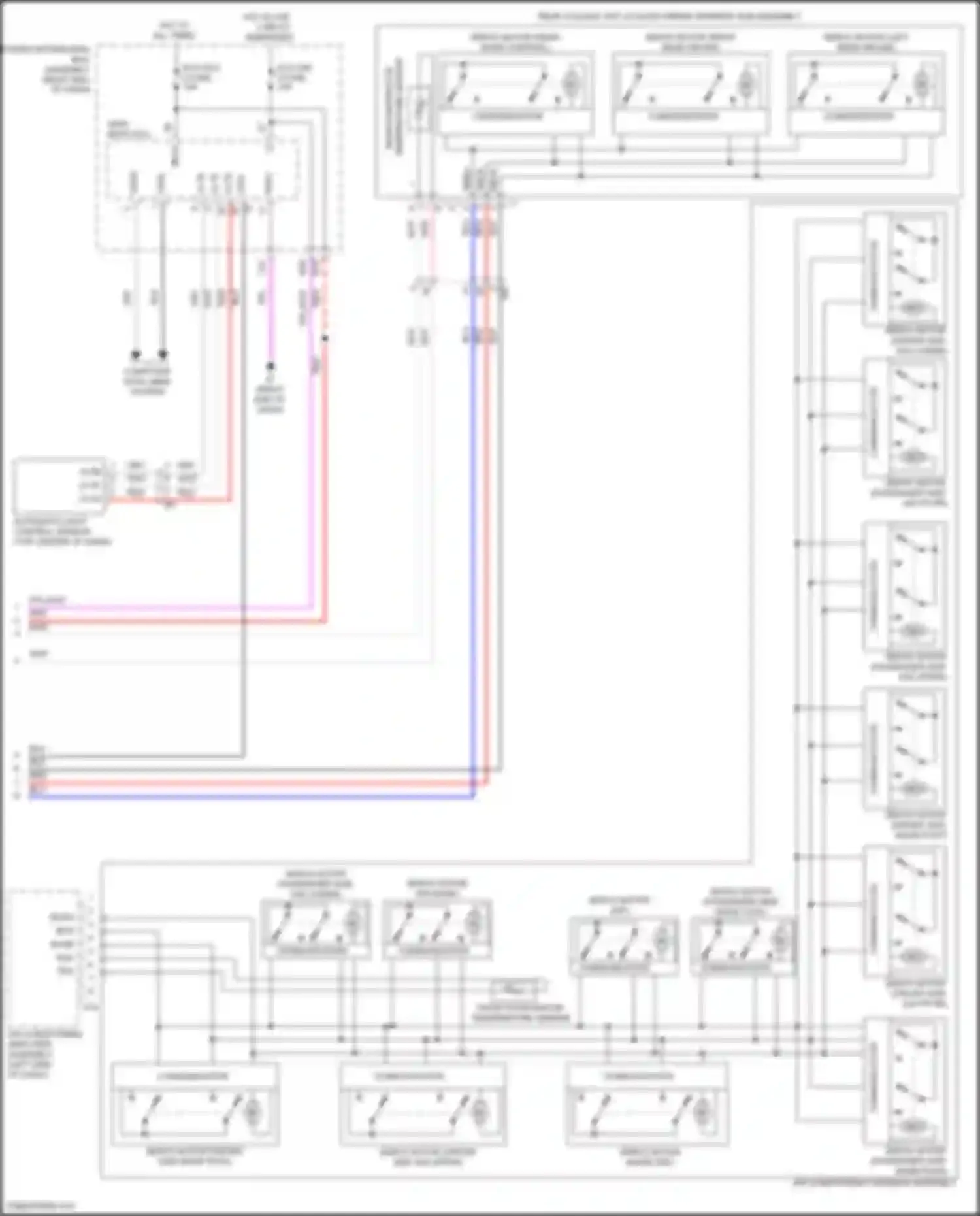 Wiring diagram communication ic for Lexus LX J300 (2021-2024) (1 of 1)