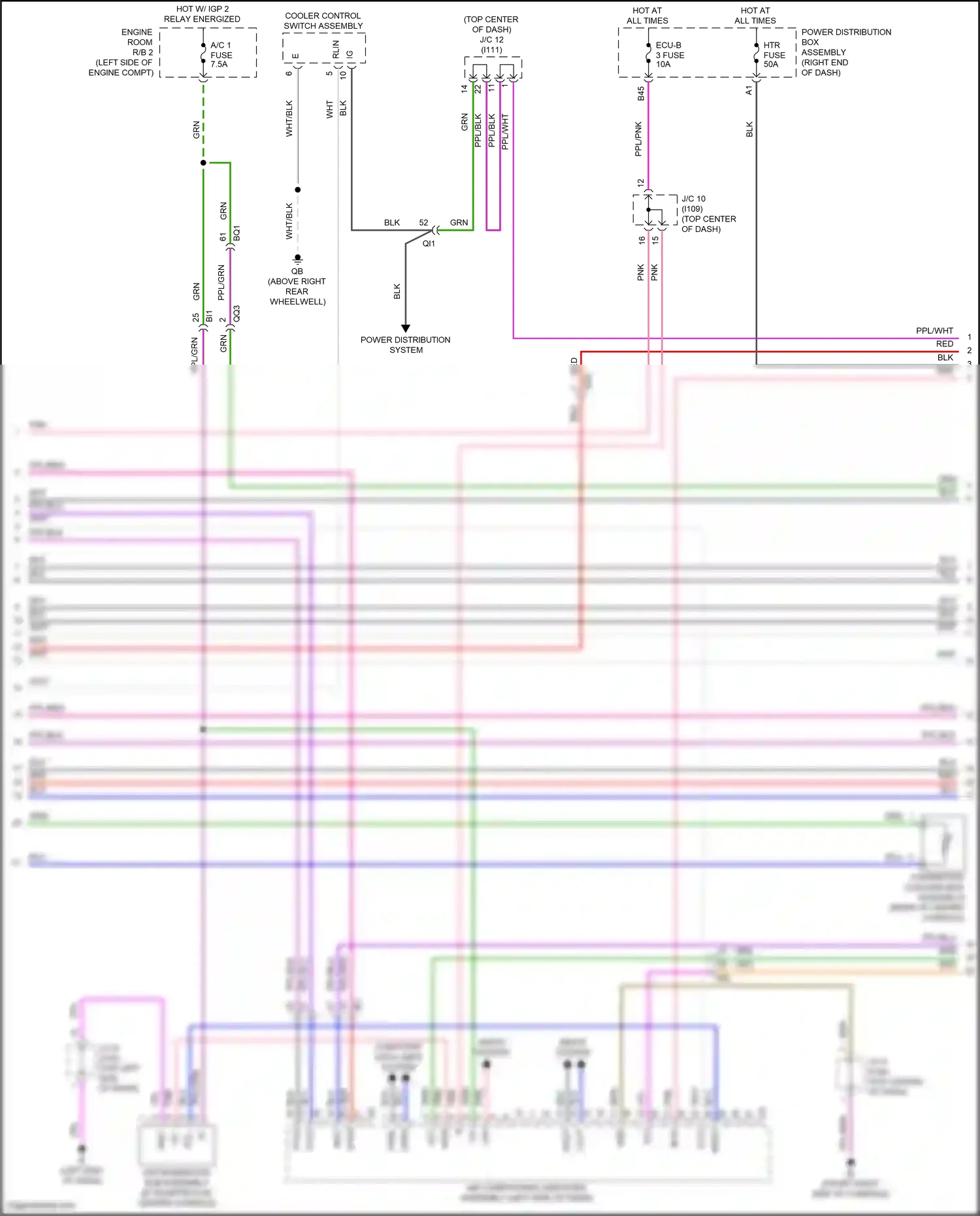 Lexus LX J300 (2021-2024) computer data lines system wiring diagram  (51 of 100)