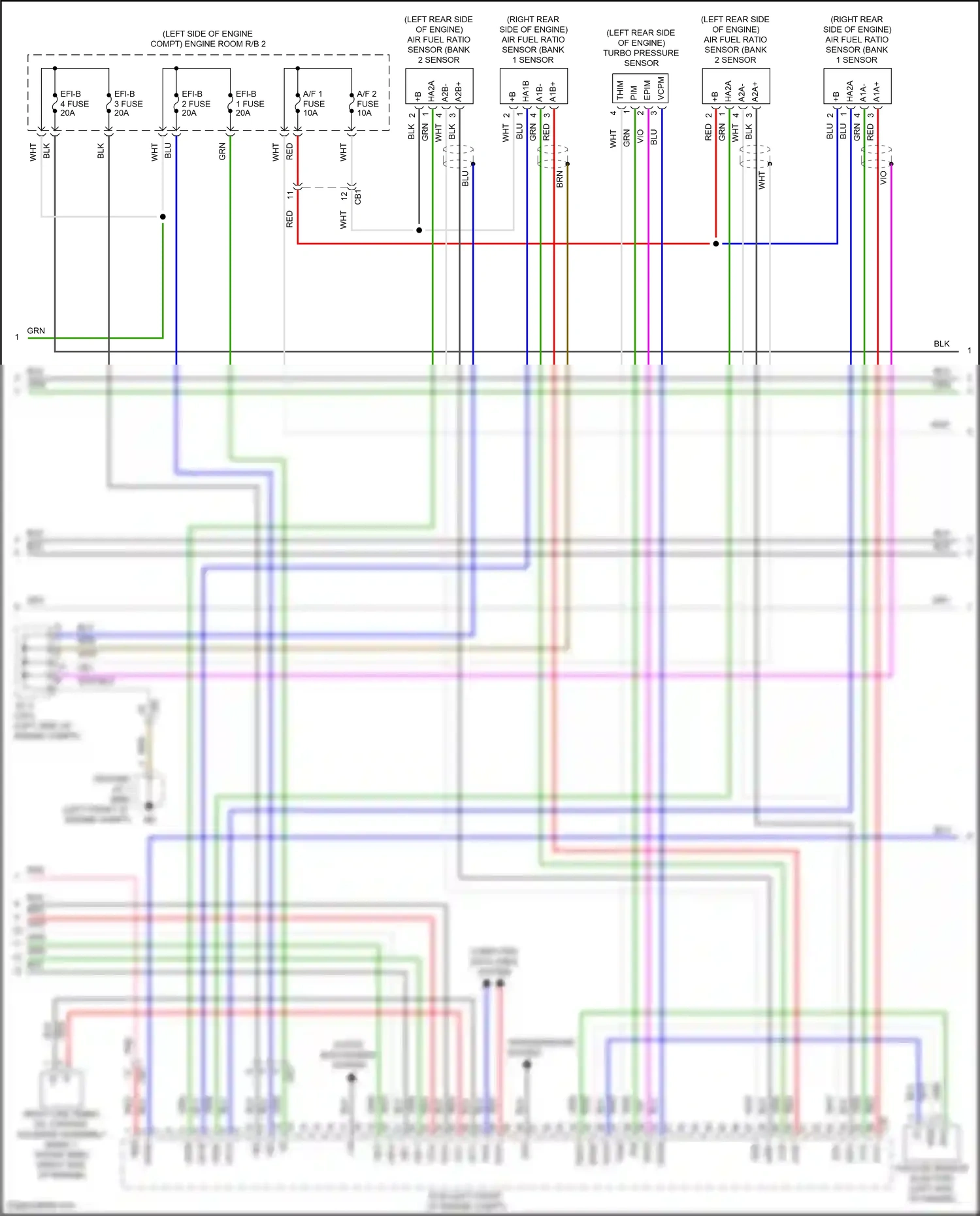 Lexus LX J300 (2021-2024) computer data lines system wiring diagram  (100 of 100)