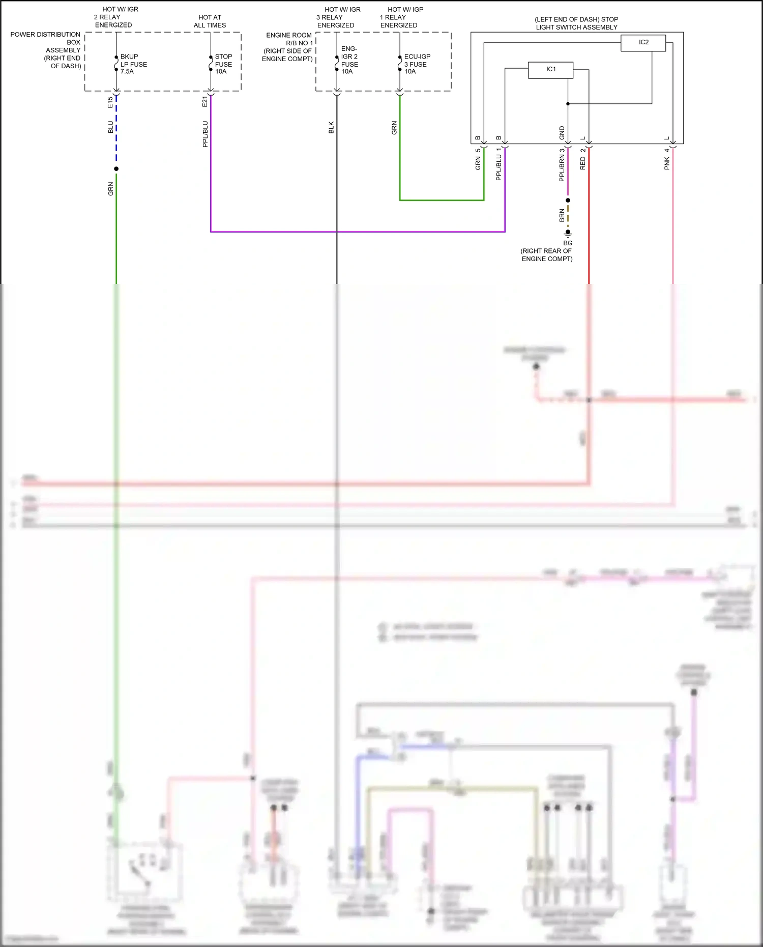 Lexus LX J300 (2021-2024) computer data lines system wiring diagram  (62 of 100)