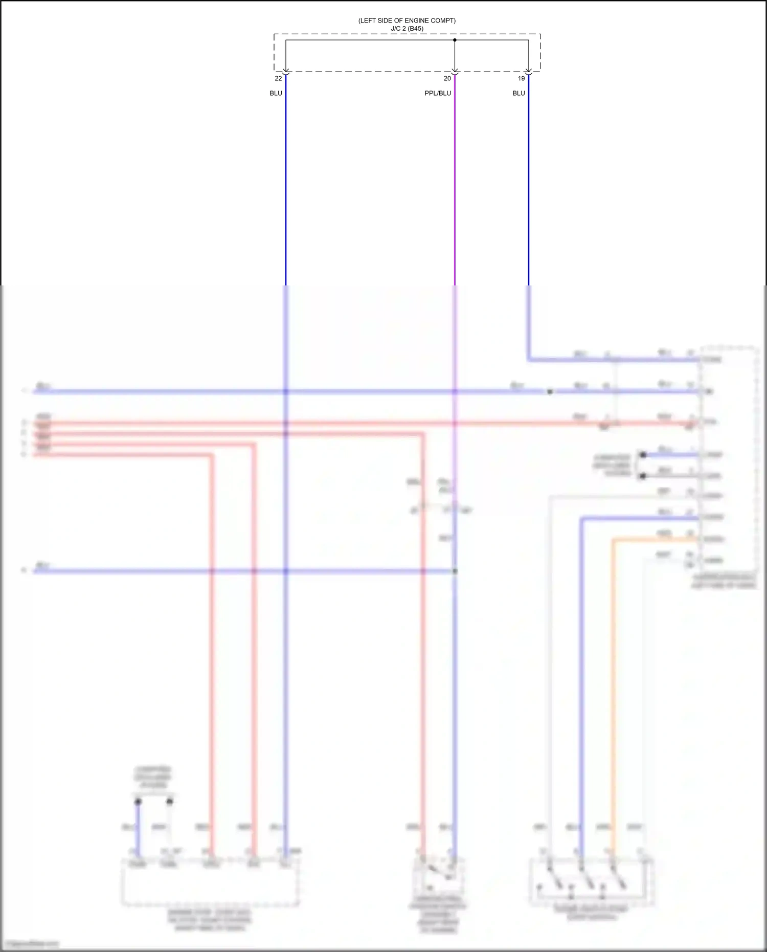 Lexus LX J300 (2021-2024) computer data lines system wiring diagram  (77 of 100)
