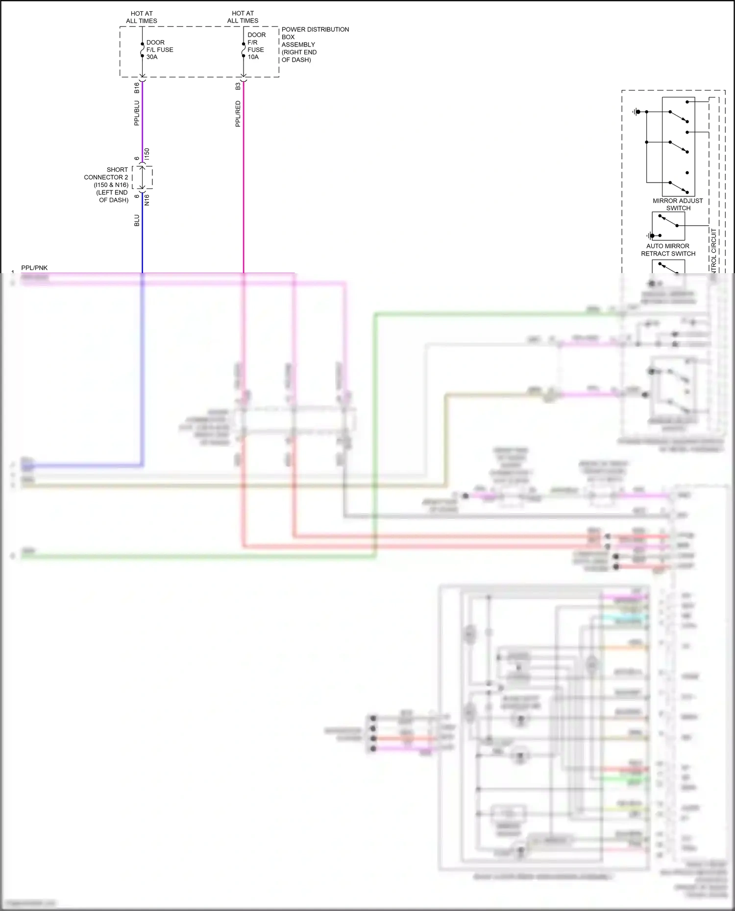Lexus LX J300 (2021-2024) computer data lines system wiring diagram  (44 of 100)