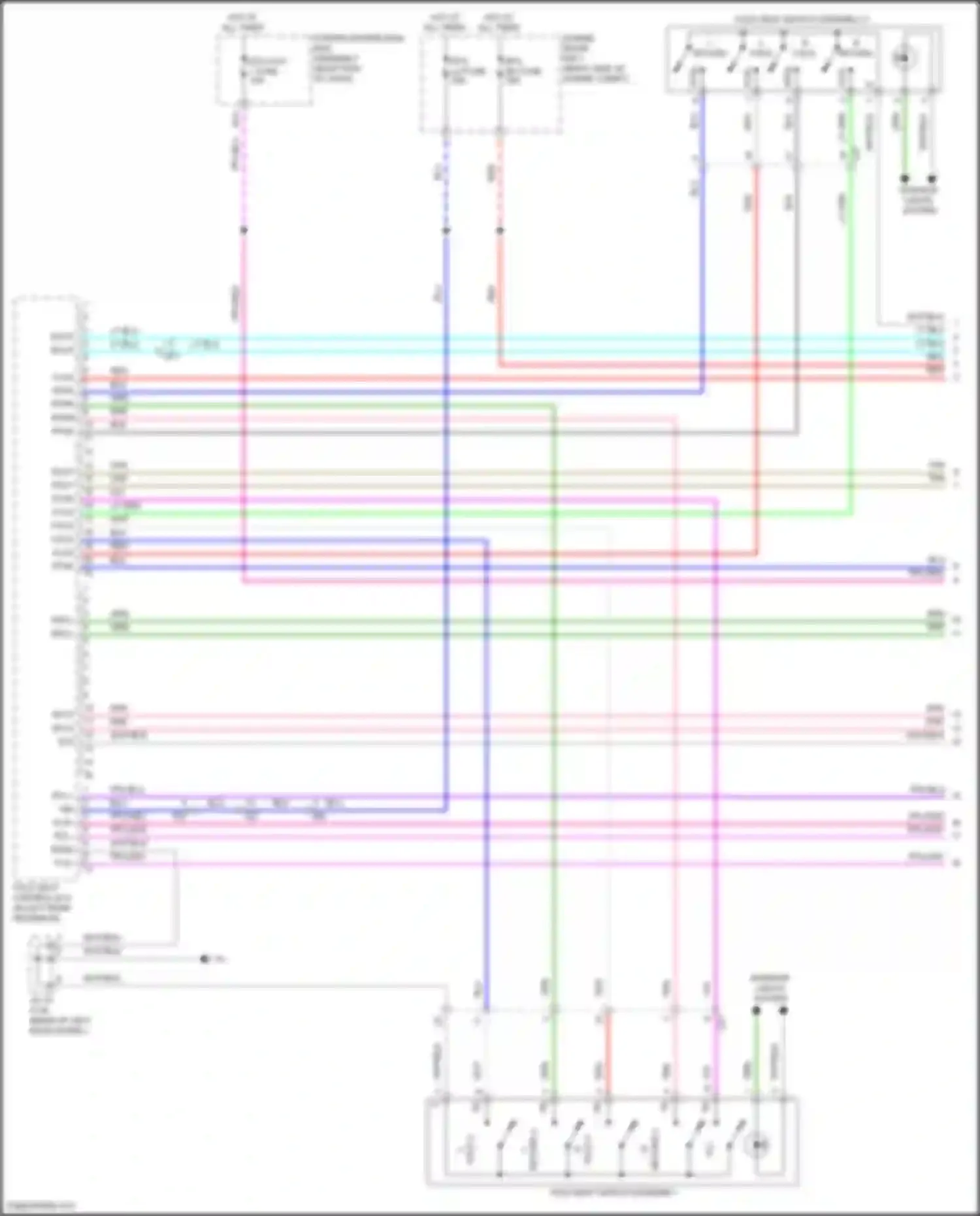 Wiring diagram fold 3 for Lexus LX J300 (2021-2024) (1 of 1)