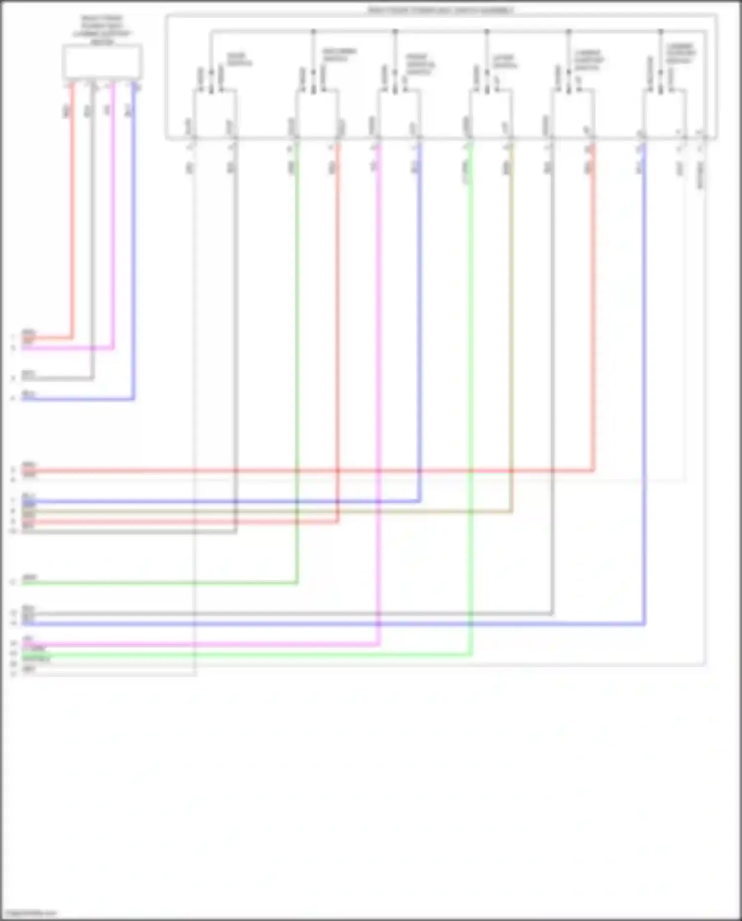 Wiring diagram gry for Lexus LX J300 (2021-2024) (24 of 99)
