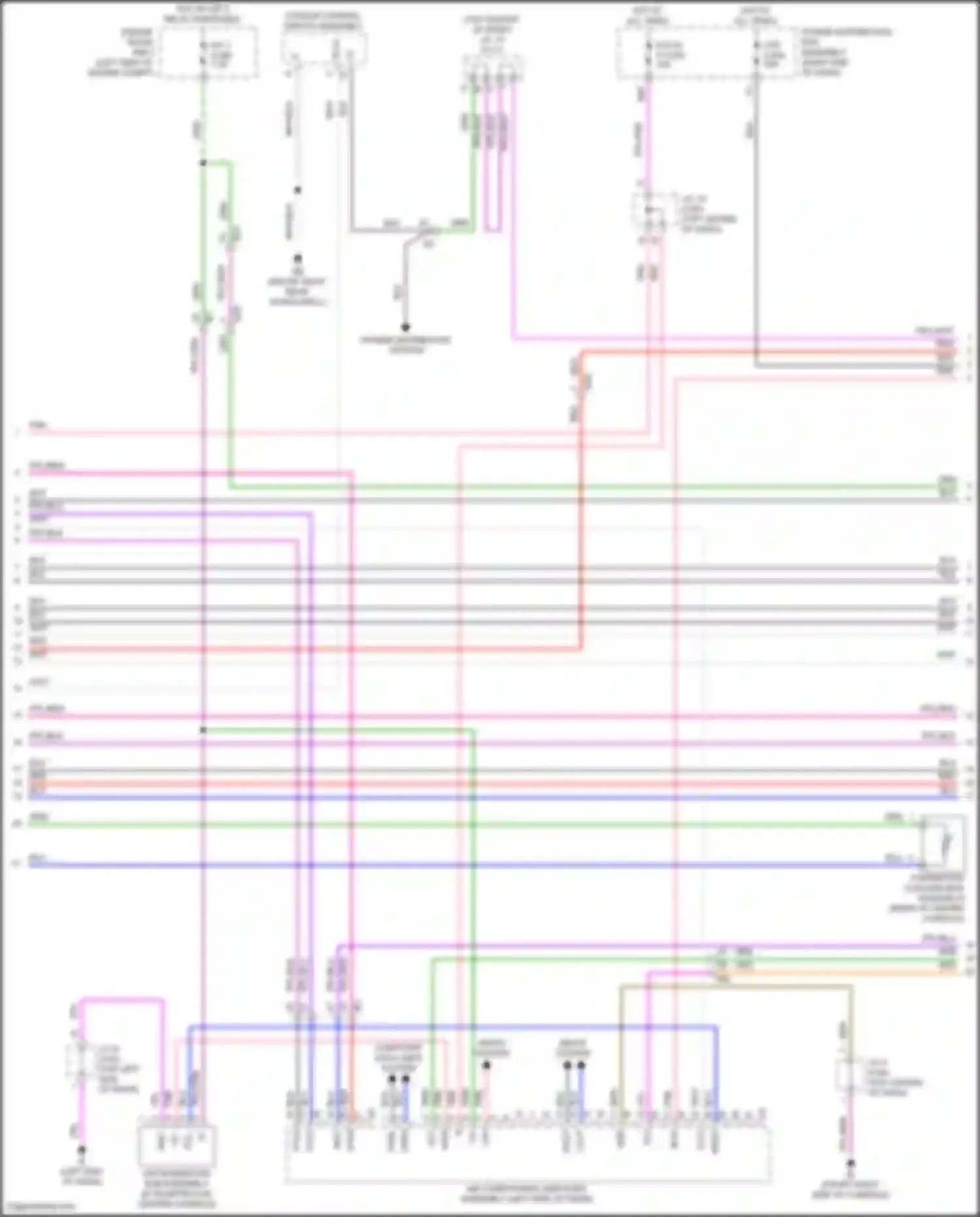 Wiring diagram hot at all times for Lexus LX J300 (2021-2024) (62 of 107)