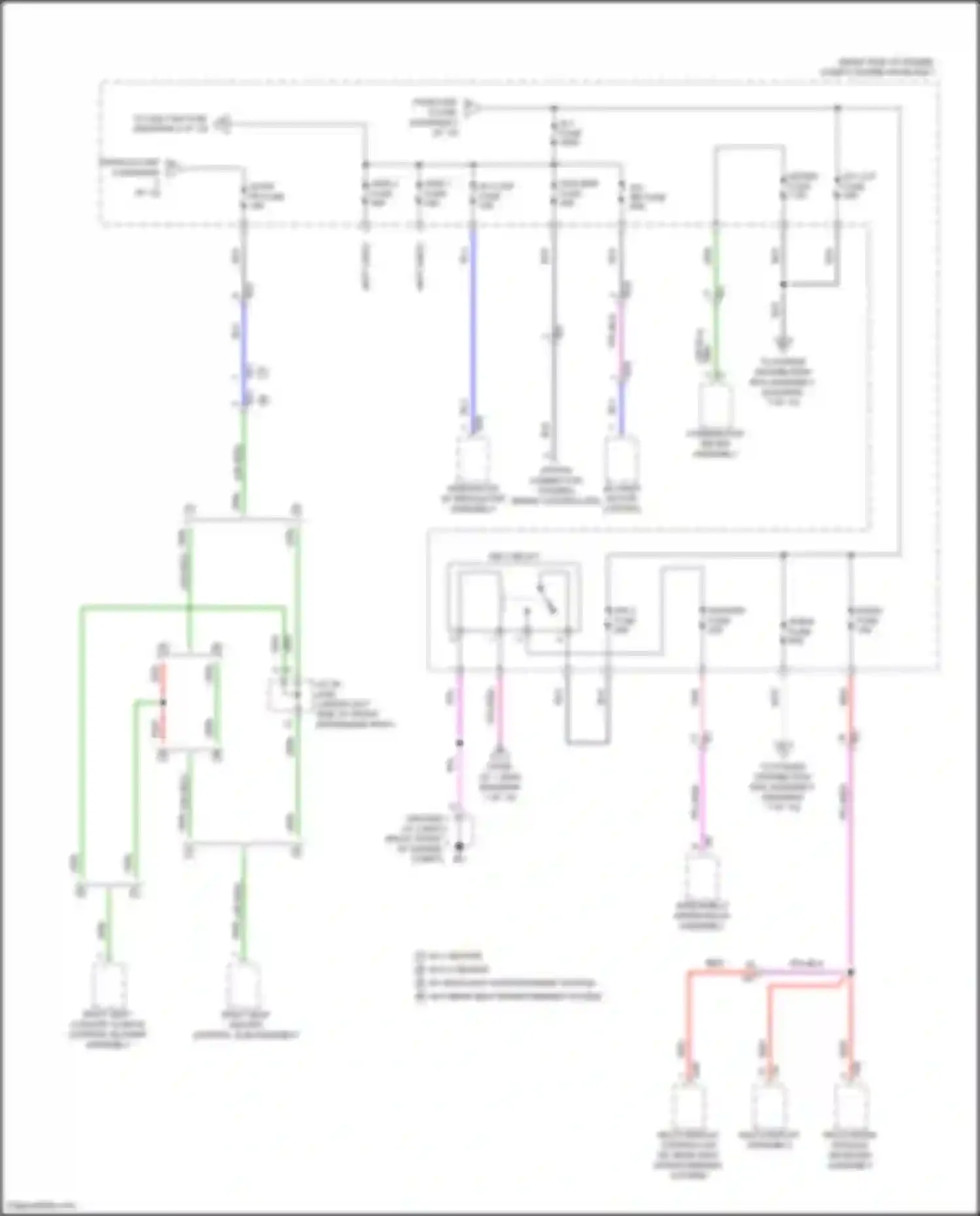Wiring diagram hwd 2 fuse for Lexus LX J300 (2021-2024) (1 of 1)