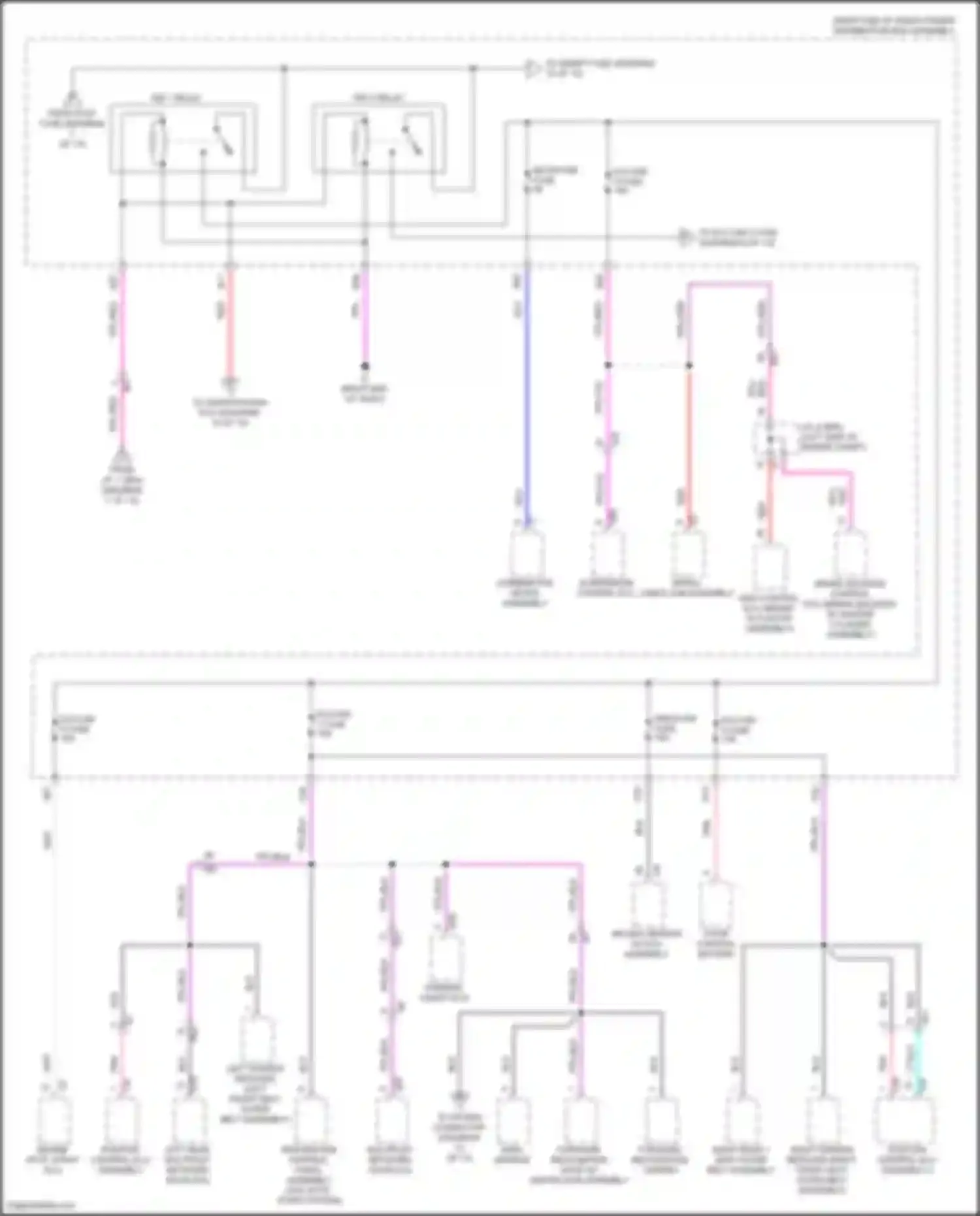 Wiring diagram position control ecu assembly for Lexus LX J300 (2021-2024) (8 of 9)