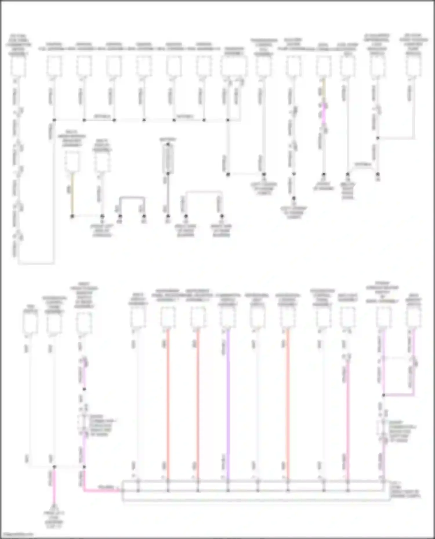 Wiring diagram ppl/blu for Lexus LX J300 (2021-2024) (72 of 74)
