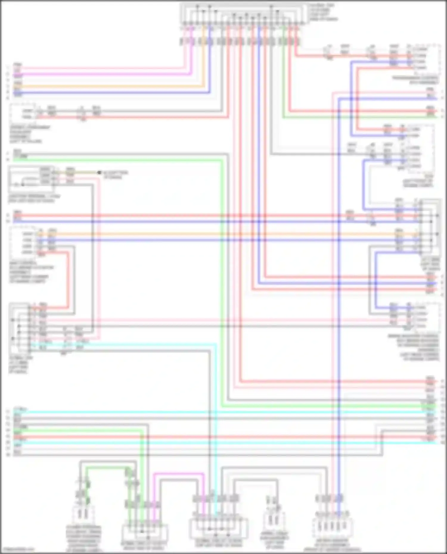 Wiring diagram red for Lexus LX J300 (2021-2024) (114 of 173)