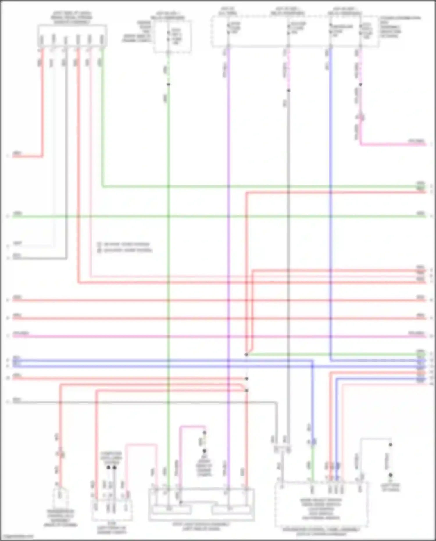 Wiring diagram red for Lexus LX J300 (2021-2024) (92 of 173)