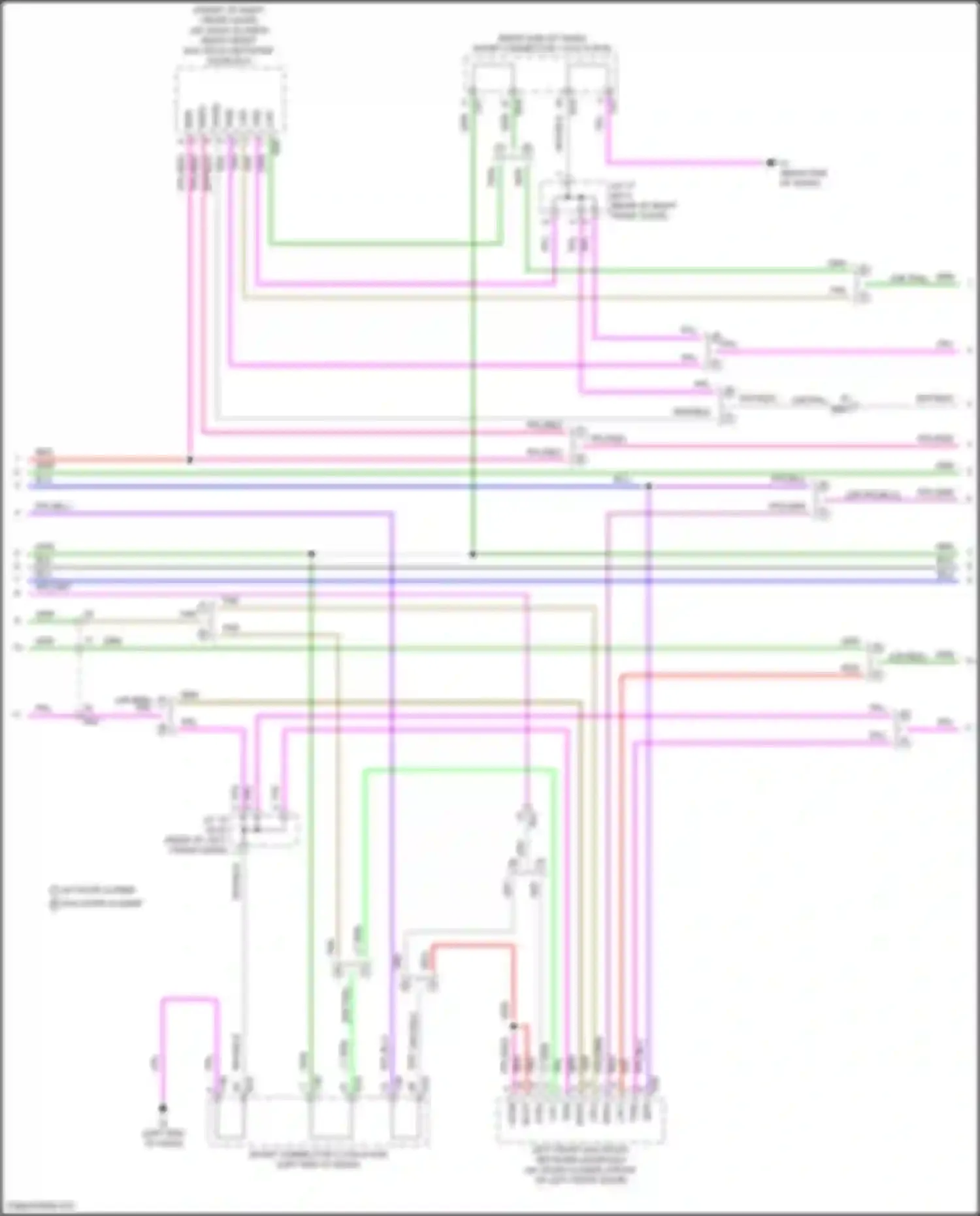 Wiring diagram tan for Lexus LX J300 (2021-2024) (2 of 6)