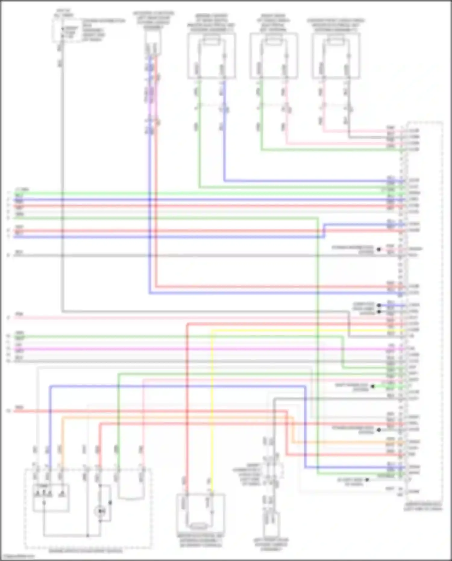 Wiring diagram wht for Lexus LX J300 (2021-2024) (126 of 167)