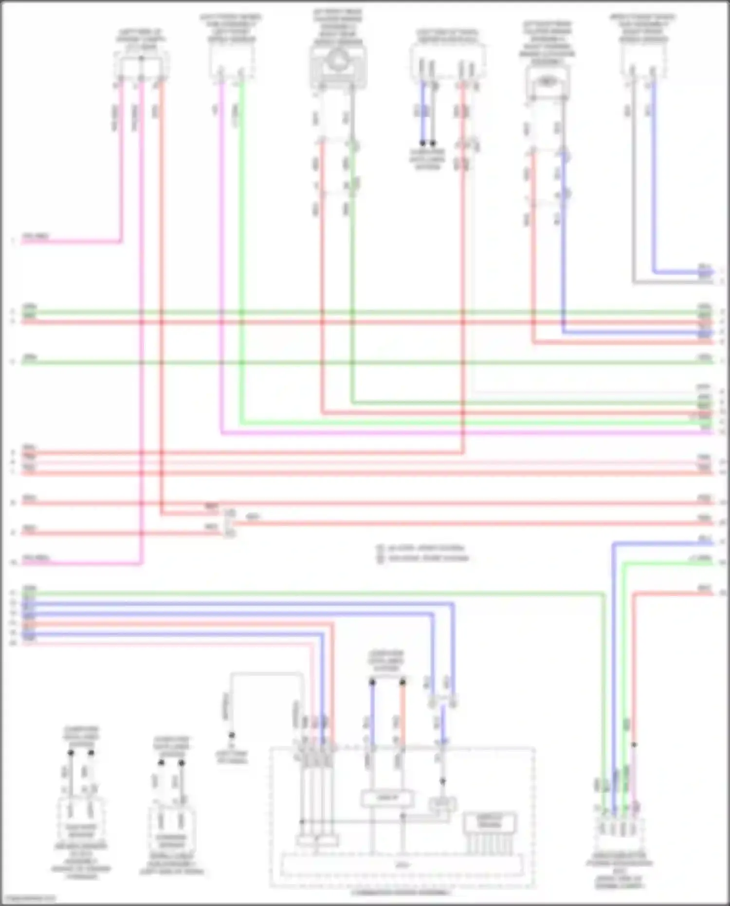 Wiring diagram wht/blk for Lexus LX J300 (2021-2024) (13 of 149)