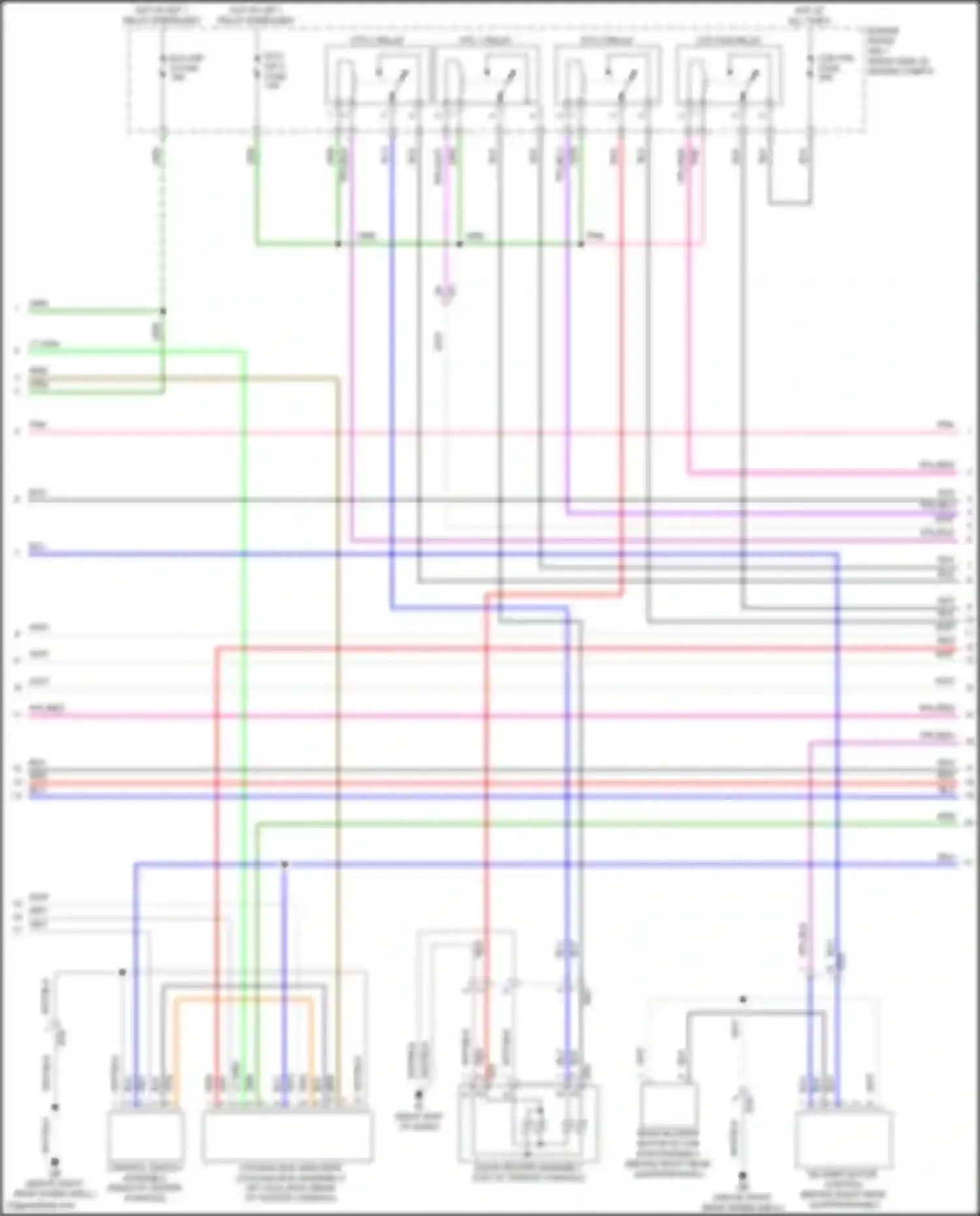 Wiring diagram wht/blk for Lexus LX J300 (2021-2024) (72 of 149)