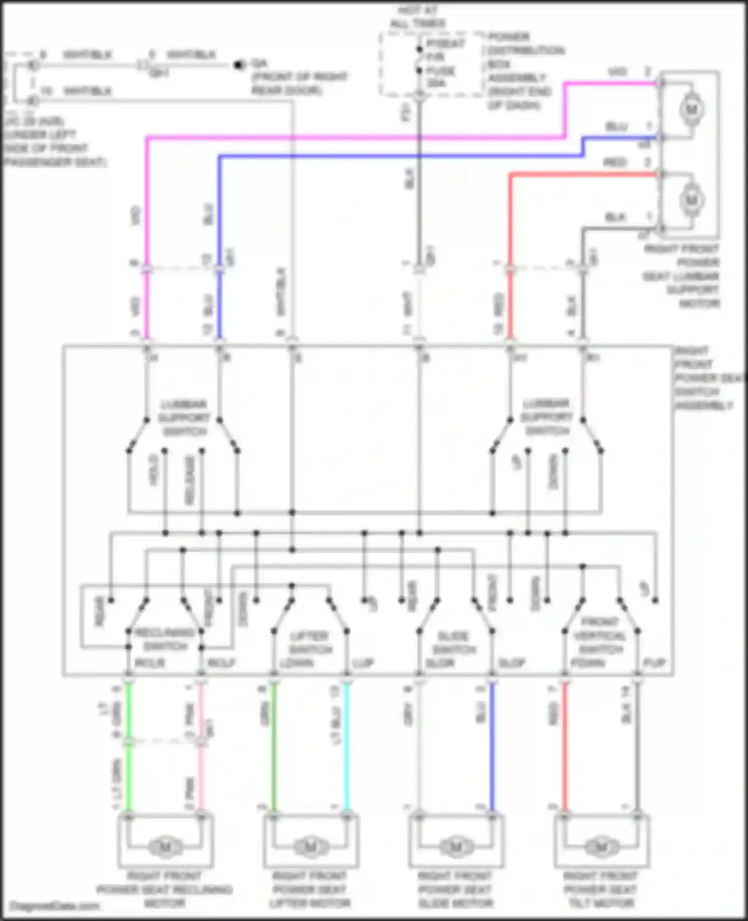 Wiring diagram wht/blk for Lexus LX J300 (2021-2024) (36 of 149)