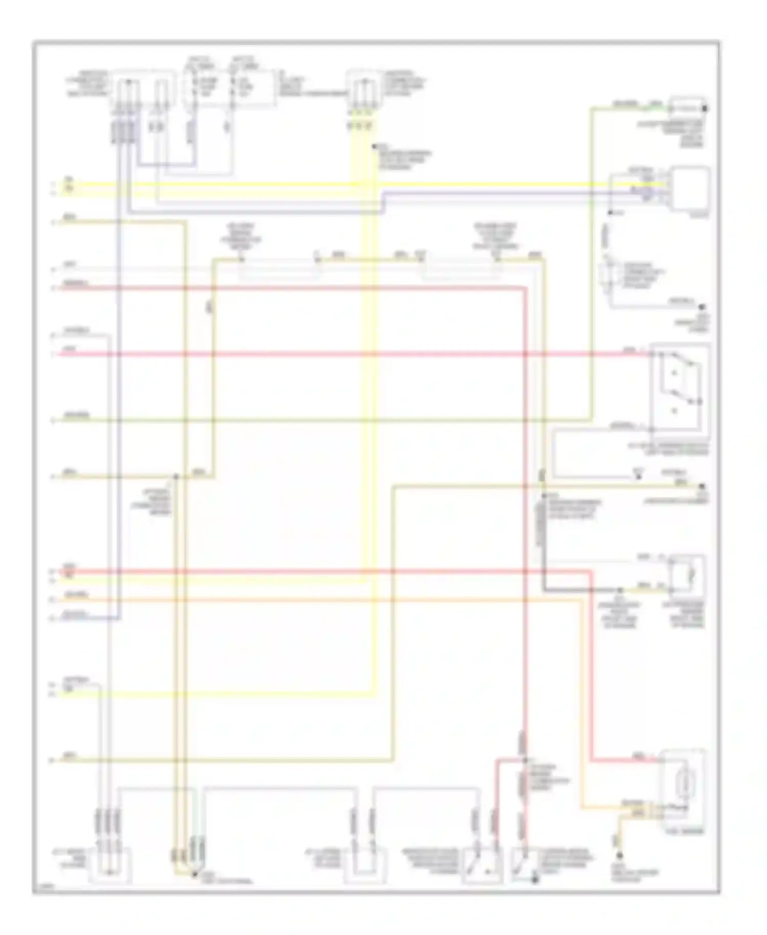 LX Lexus J80 (1995-1997): Instrument cluster circuit (2 of 2)