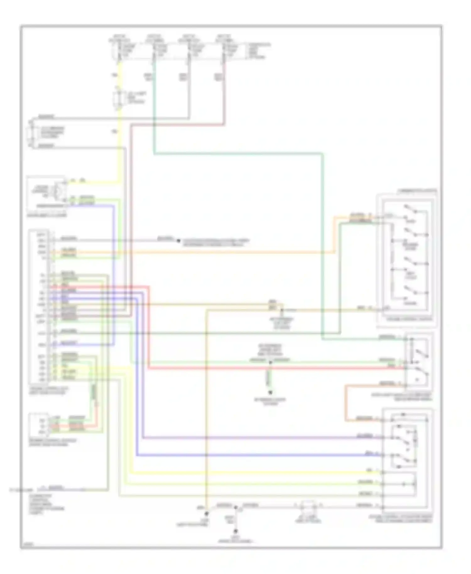 Wiring diagram blk/grn for Lexus LX J80 (1995-1997) (3 of 6)