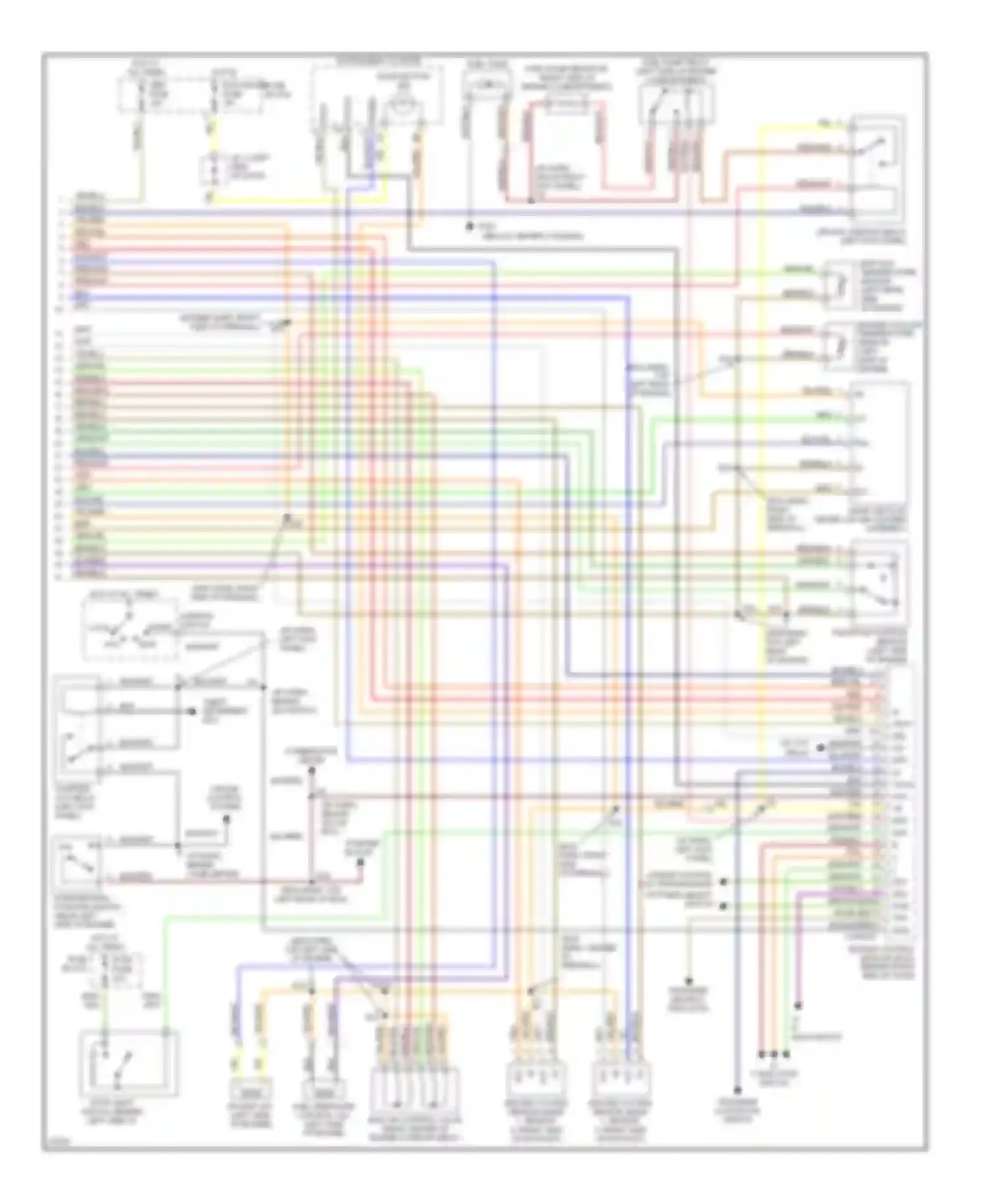 Wiring diagram grn for Lexus LX J80 (1995-1997) (10 of 27)