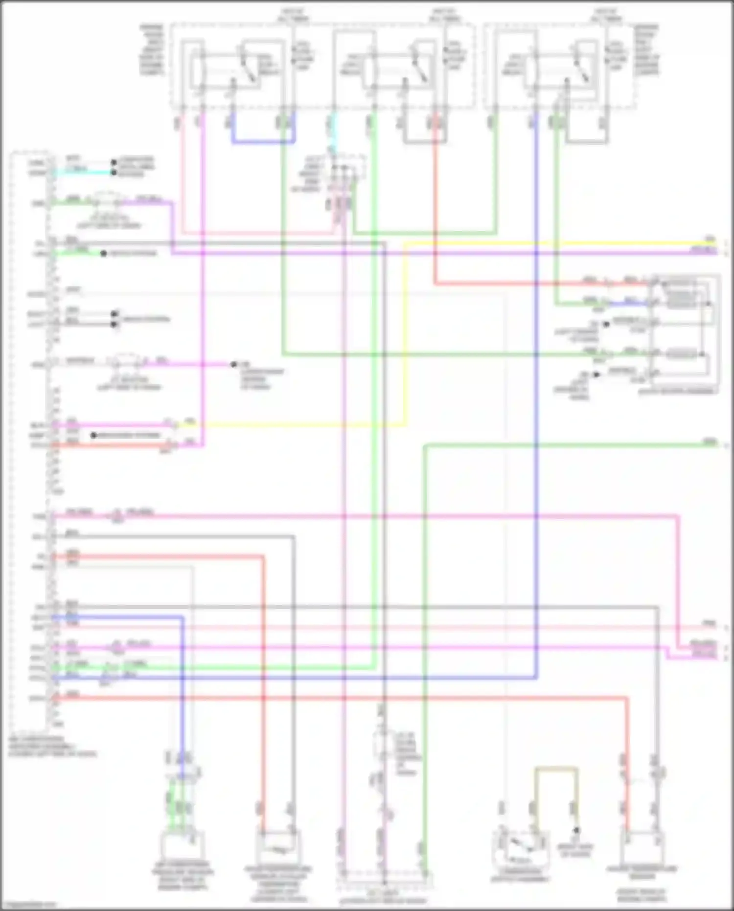 NX Lexus AZ20 (2021-2024): Automatic a/c circuit (1 of 4)