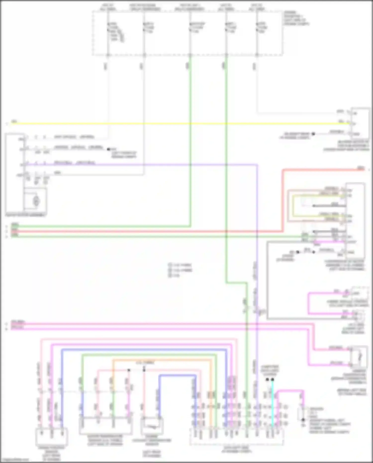 NX Lexus AZ20 (2021-2024): Automatic a/c circuit (2 of 3)