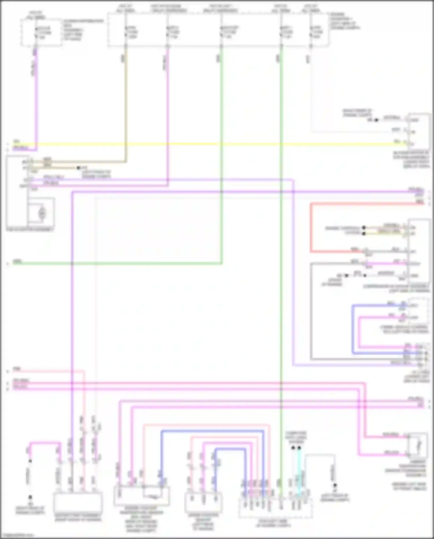 NX Lexus AZ20 (2021-2024): Automatic a/c circuit (2 of 4)