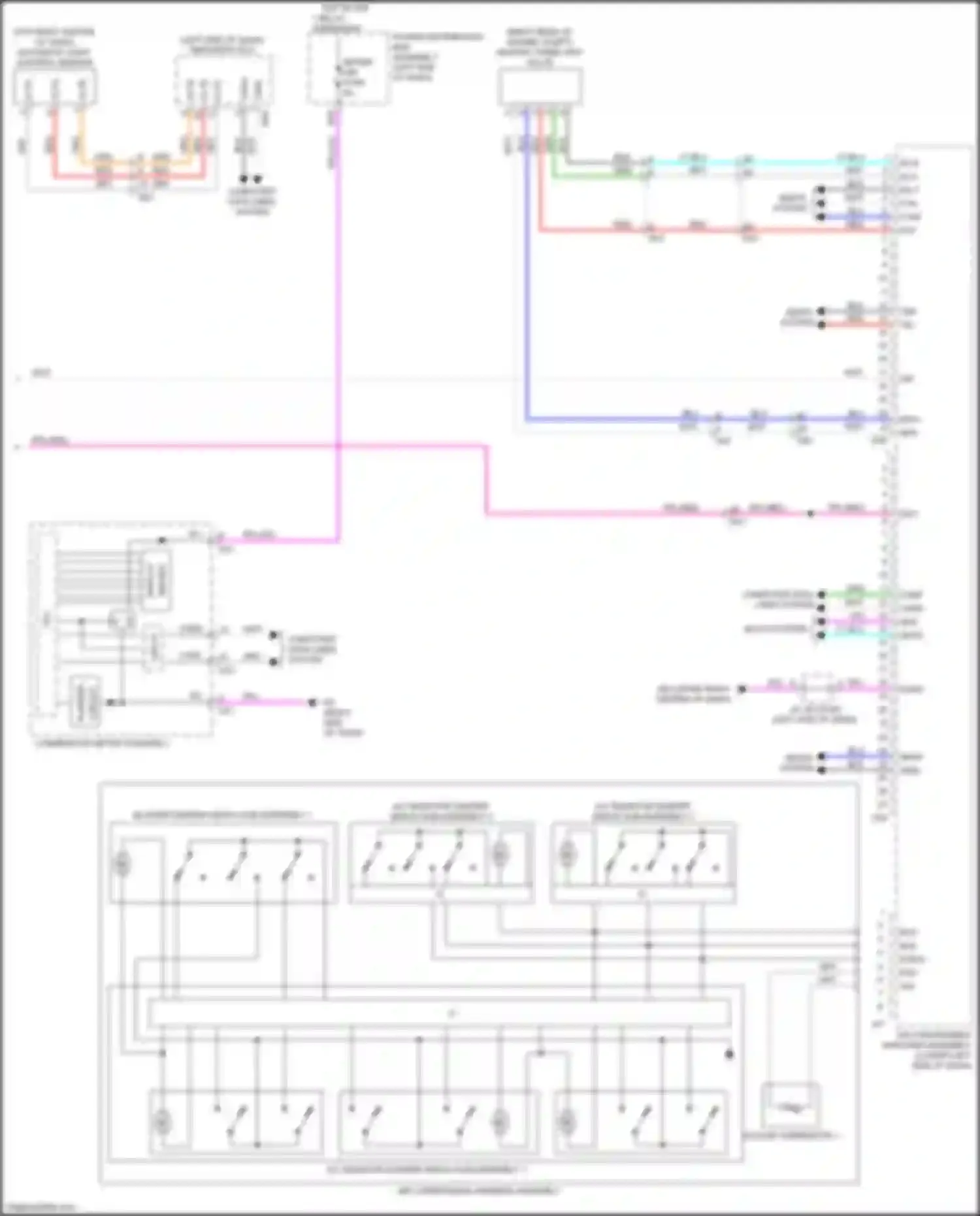 NX Lexus AZ20 (2021-2024): Automatic a/c circuit (4 of 4)