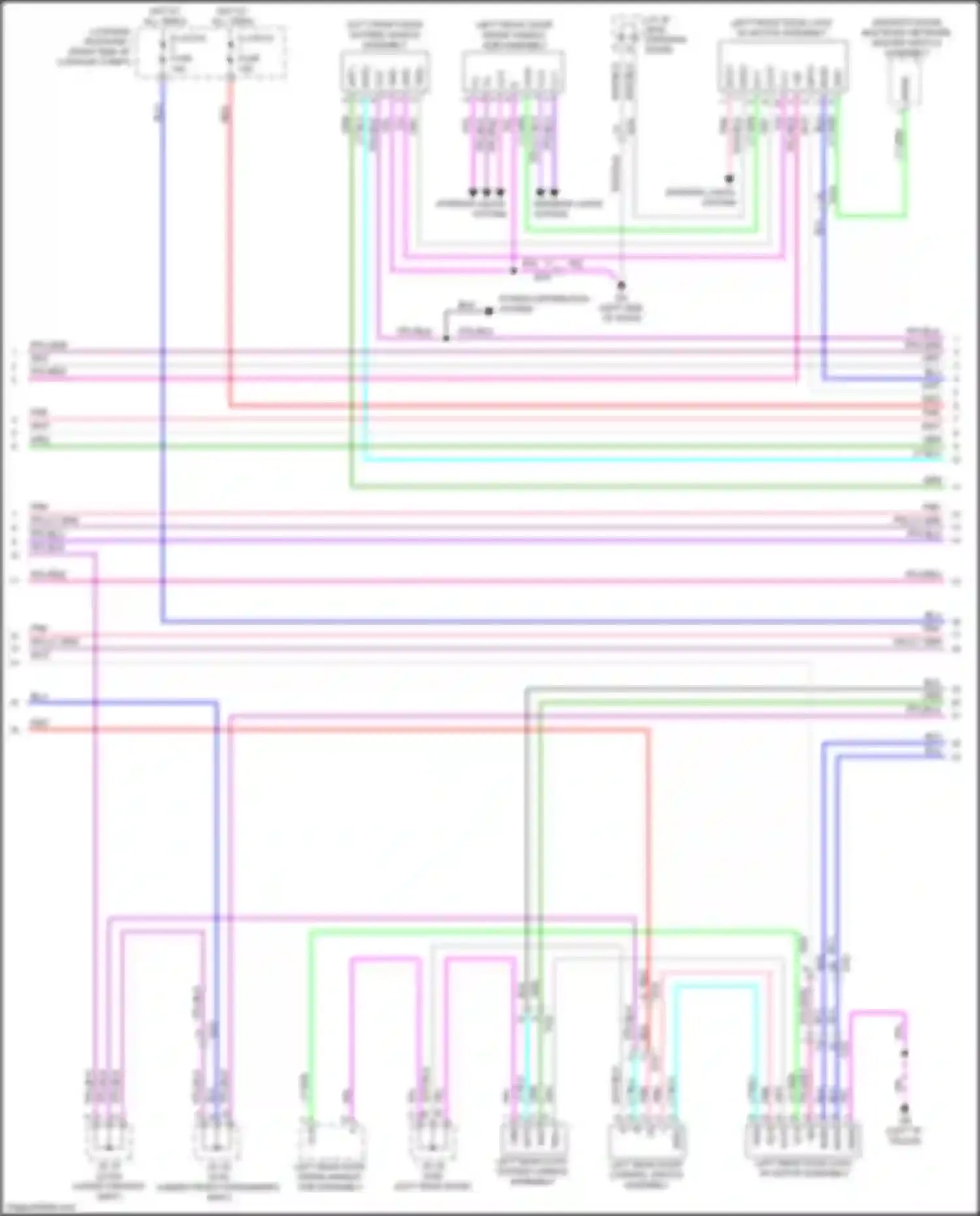 NX Lexus AZ20 (2021-2024): Forced entry circuit (5 of 8)