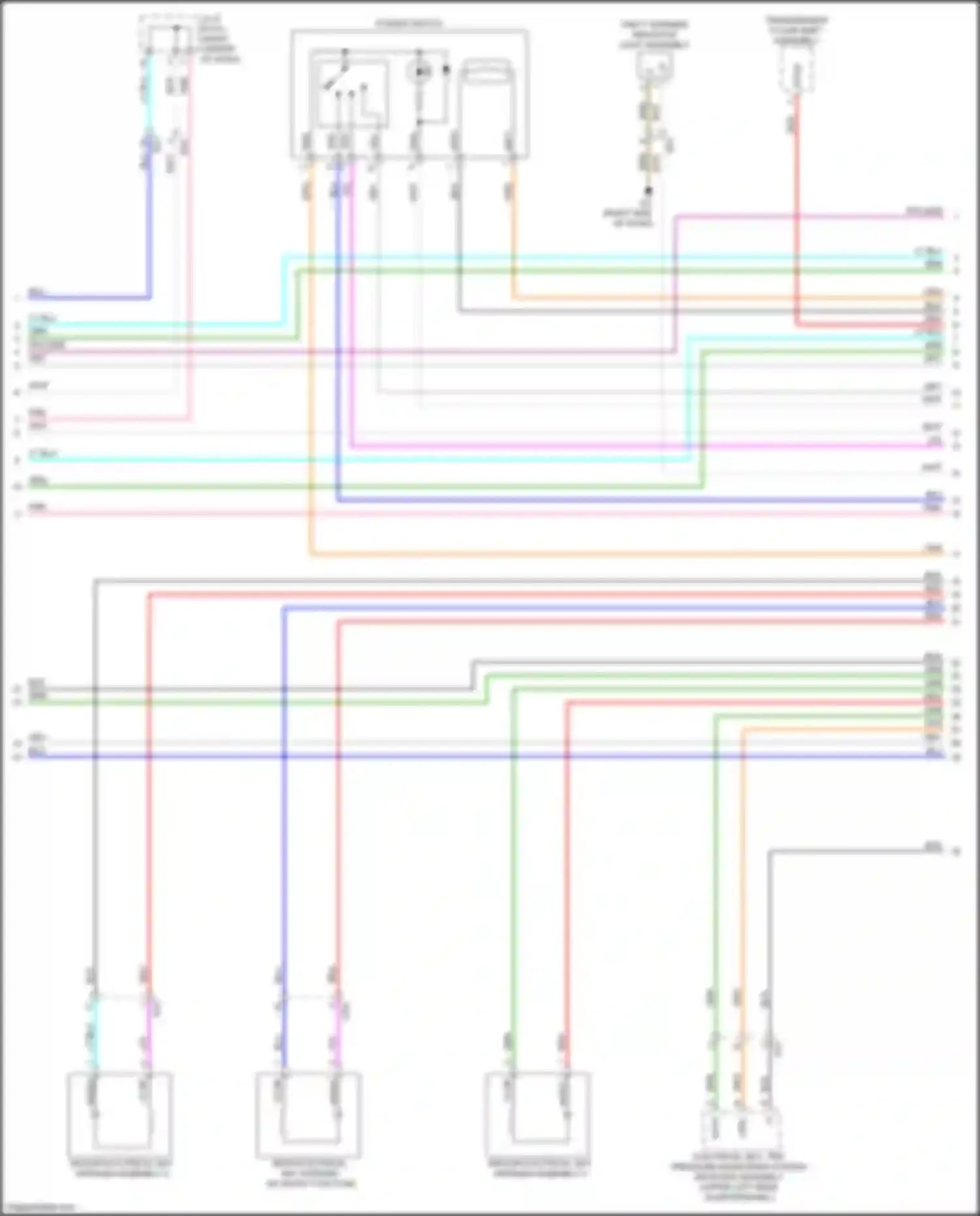 NX Lexus AZ20 (2021-2024): Forced entry circuit (7 of 8)