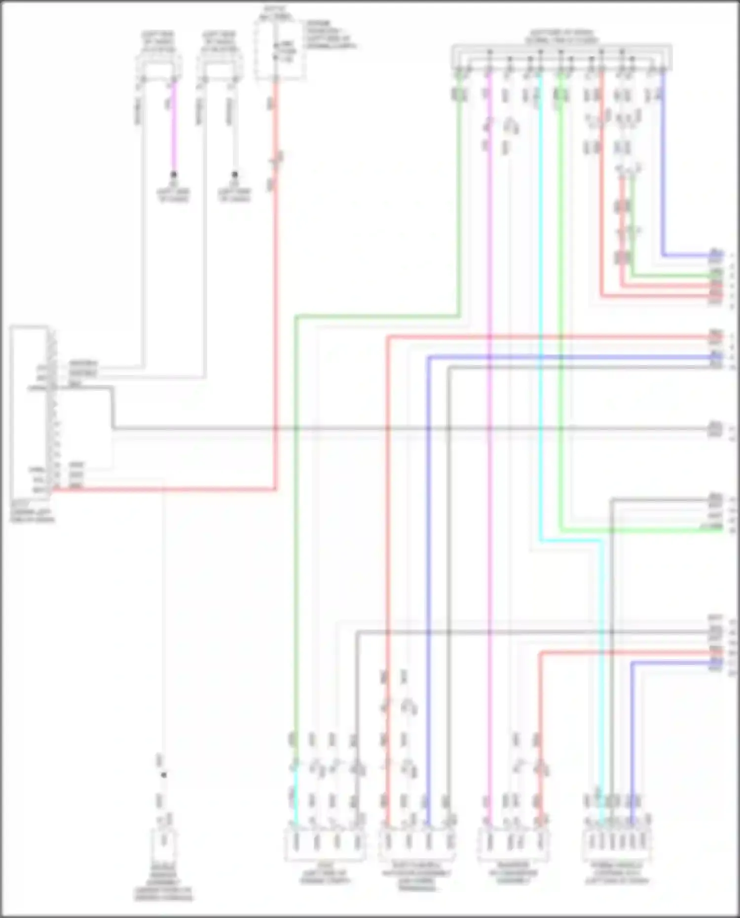 NX Lexus AZ20 (2021-2024): Computer data lines circuit (1 of 8)